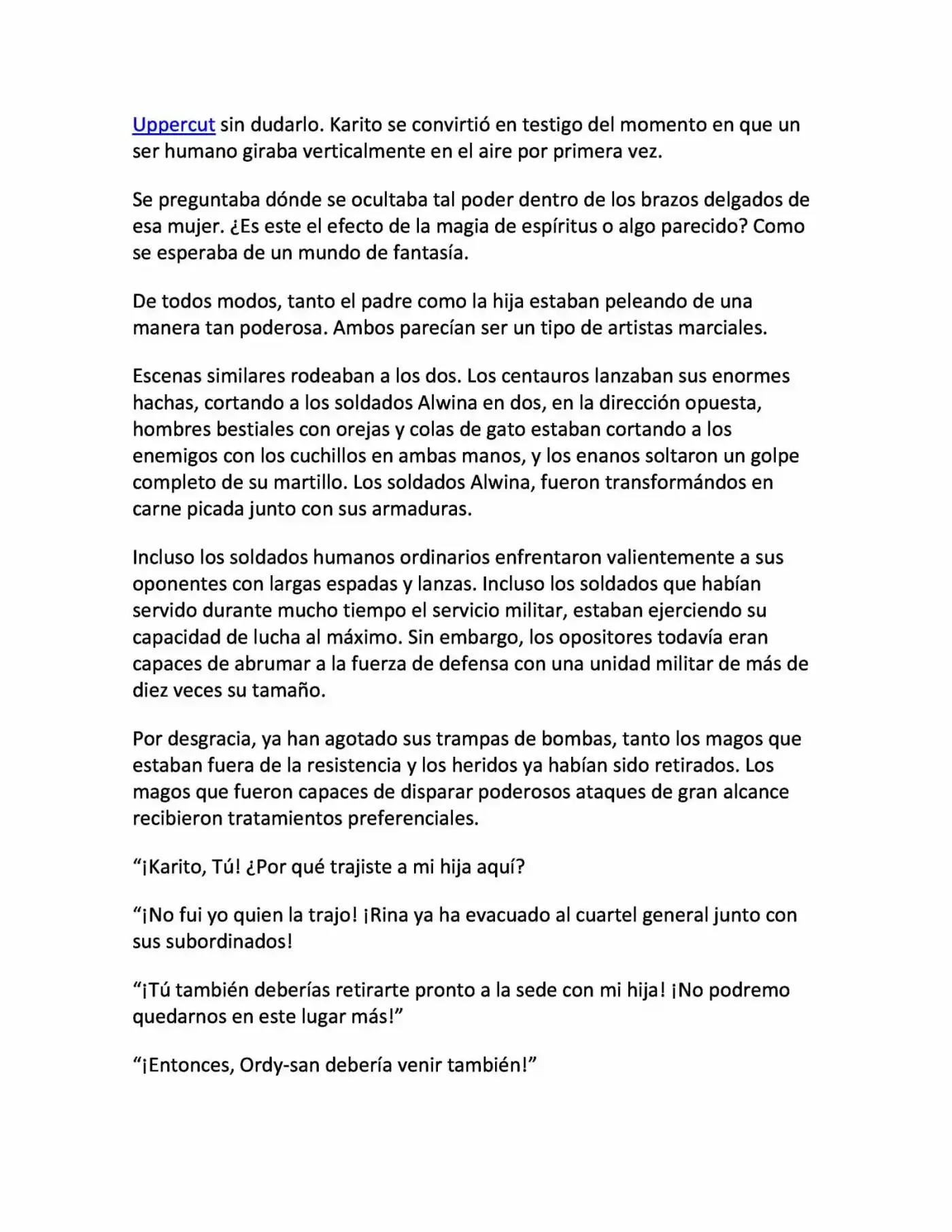 Magic Bullet In Magic Land (Novela) - Capítulo 11 - Página 4 - LectorTMOo
