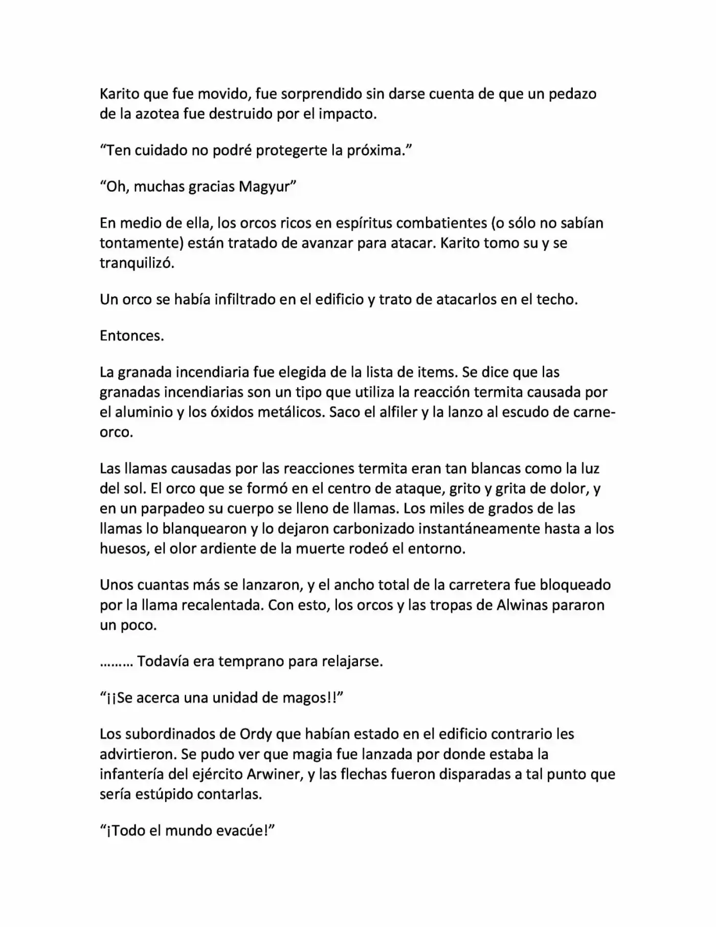 Magic Bullet In Magic Land (Novela) - Capítulo 12 - Página 10 - LectorTMOo