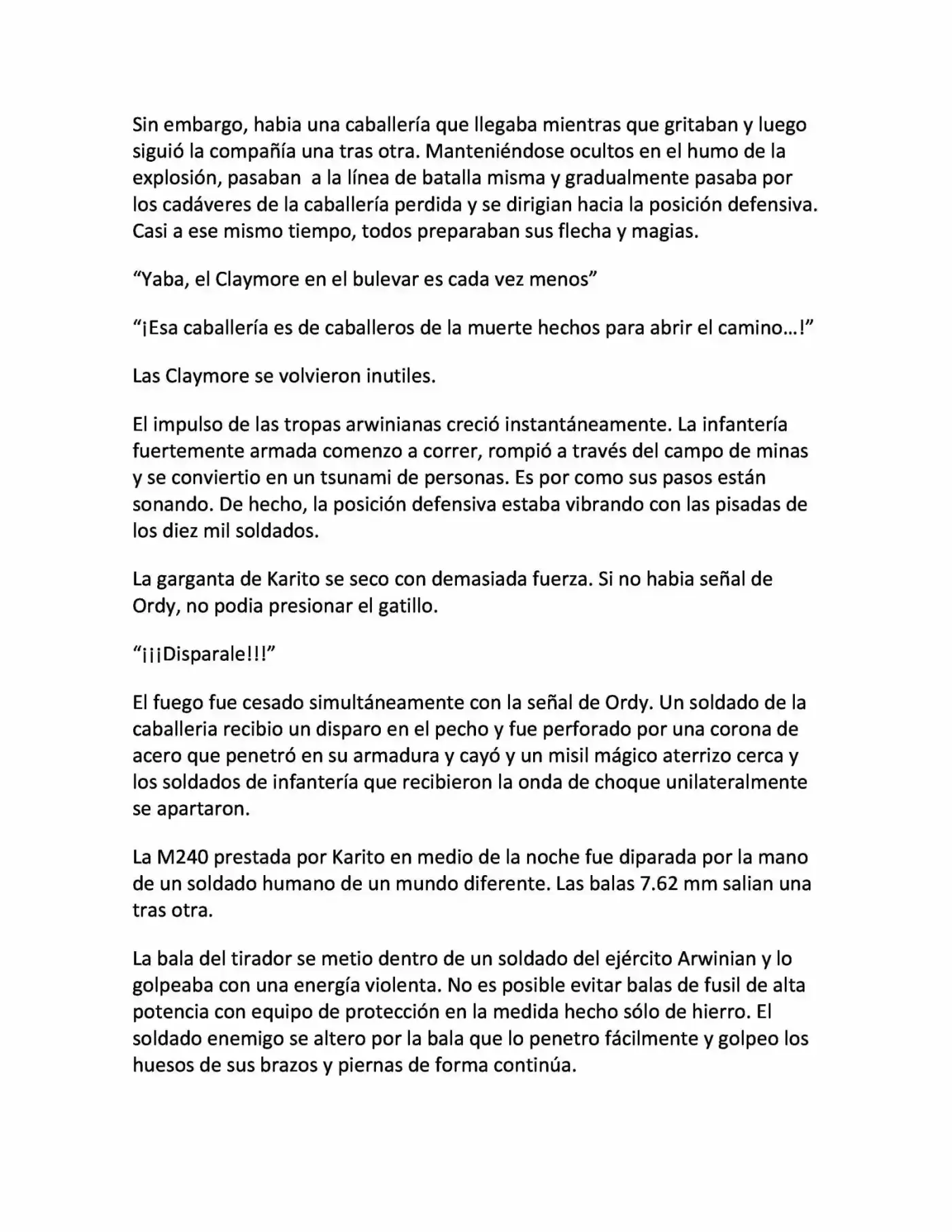 Magic Bullet In Magic Land (Novela) - Capítulo 14 - Página 6 - LectorTMOo