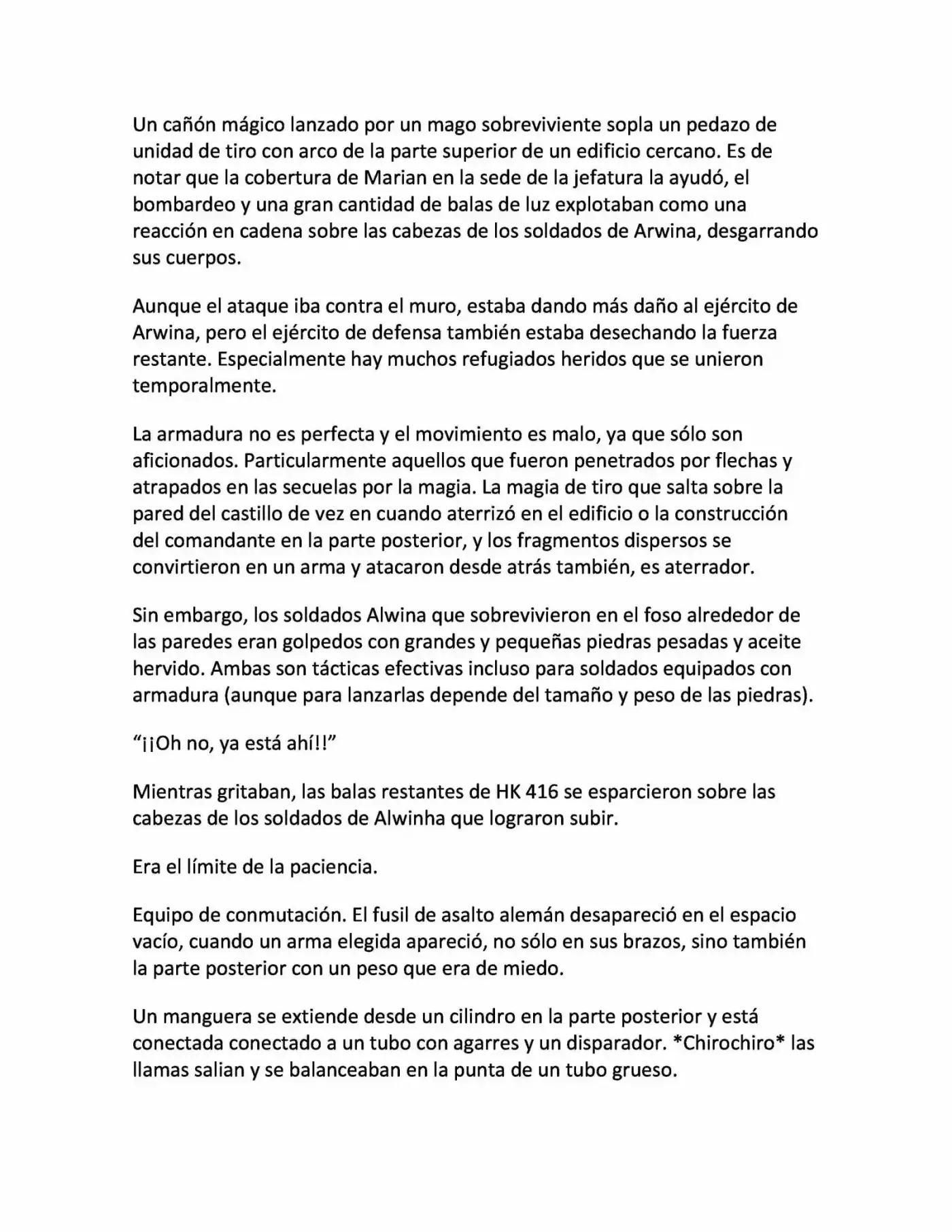 Magic Bullet In Magic Land (Novela) - Capítulo 15 - Página 6 - LectorTMOo