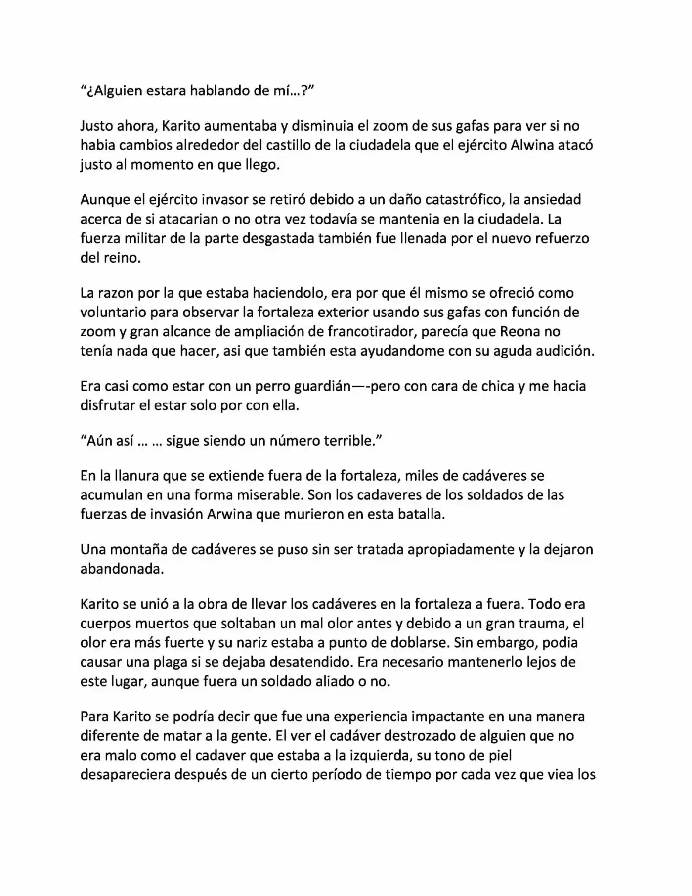 Magic Bullet In Magic Land (Novela) - Capítulo 18 - Página 6 - LectorTMOo