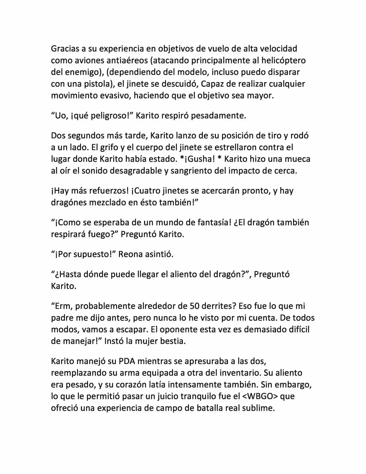 Magic Bullet In Magic Land (Novela) - Capítulo 3 - Página 15 - LectorTMOo