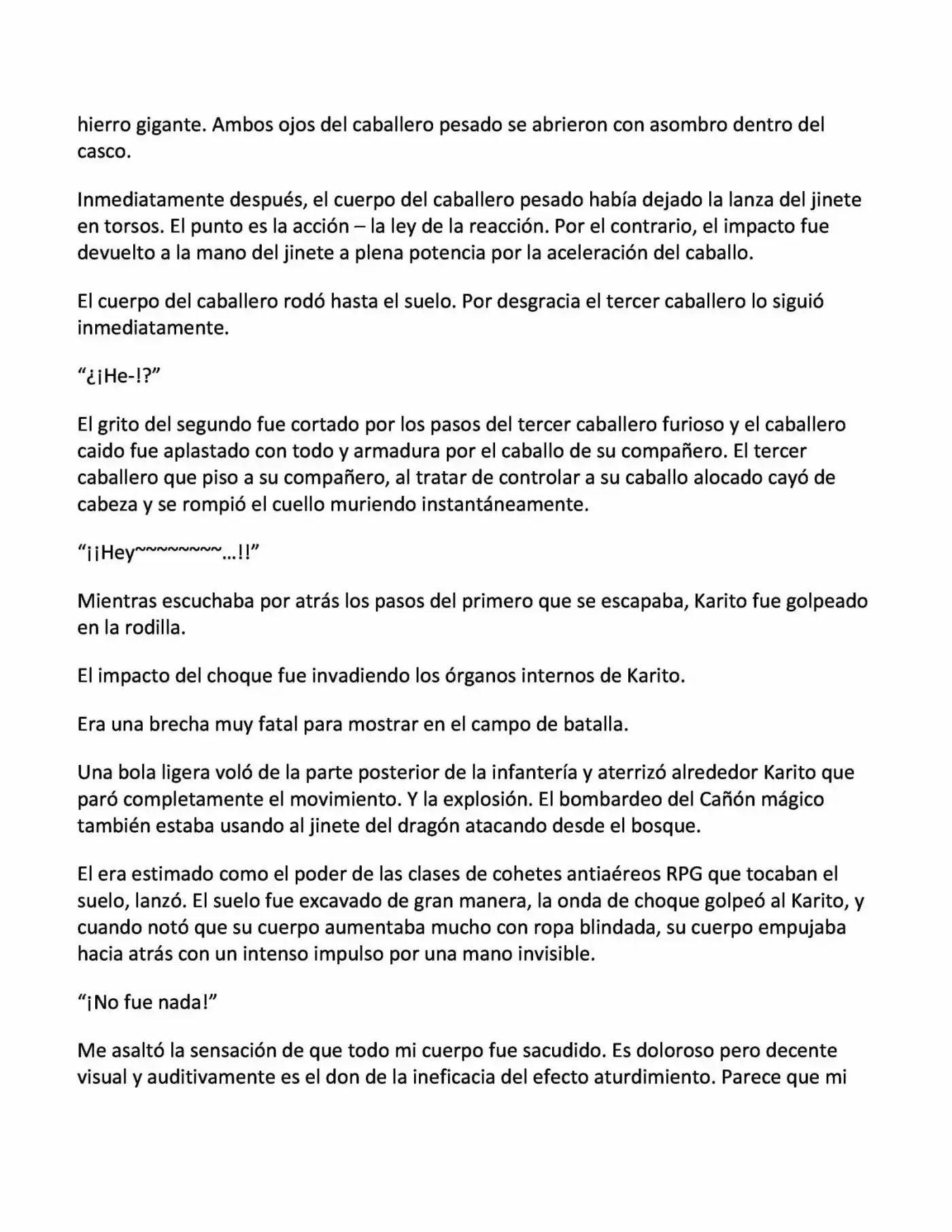 Magic Bullet In Magic Land (Novela) - Capítulo 5 - Página 10 - LectorTMOo