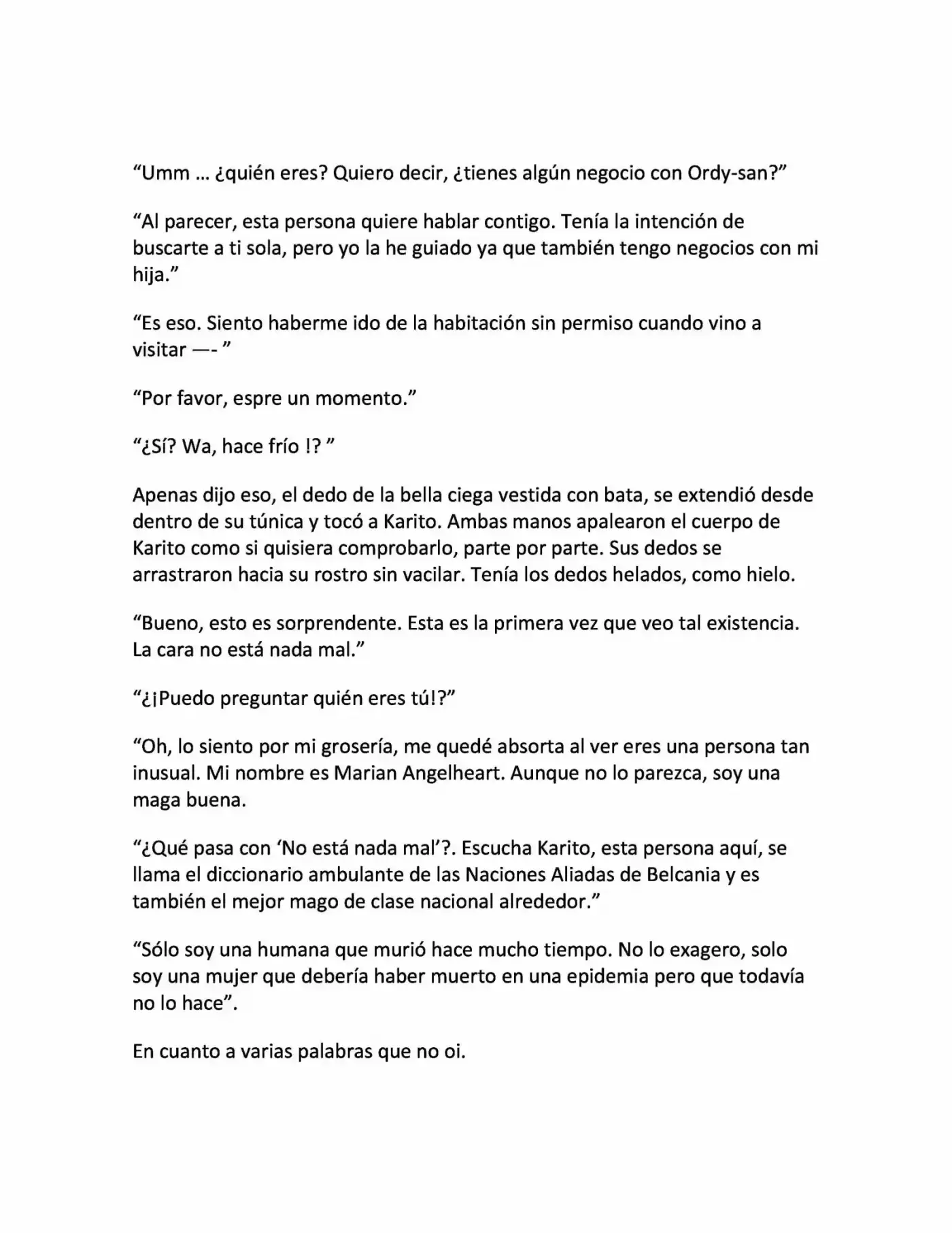 Magic Bullet In Magic Land (Novela) - Capítulo 8 - Página 8 - LectorTMOo
