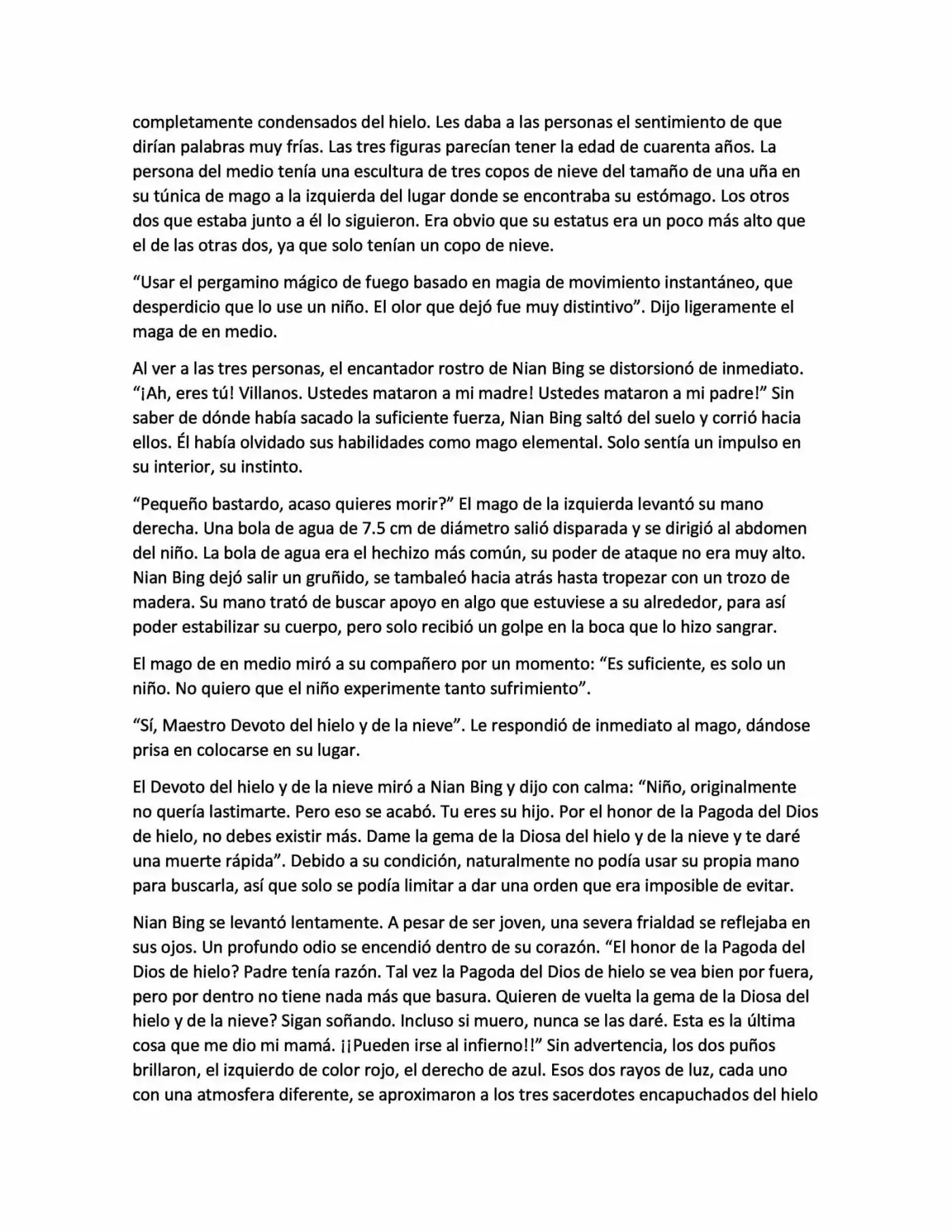 Magic Chef Of Ice And Fire (Novela) (Novela) - Capítulo 1 - Página 4 - LectorTMOo