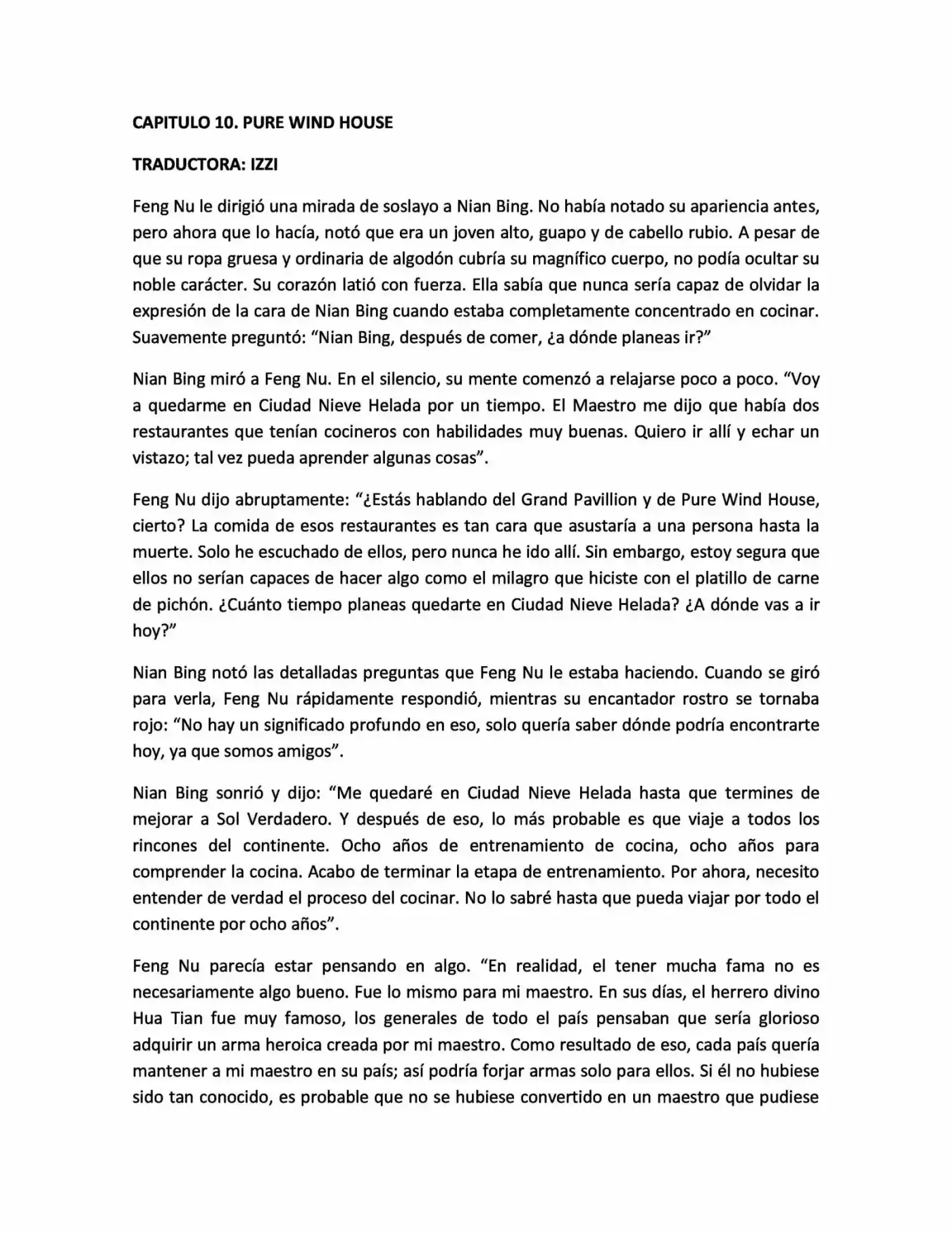 Magic Chef Of Ice And Fire (Novela) (Novela) - Capítulo 10 - Página 1 - LectorTMOo