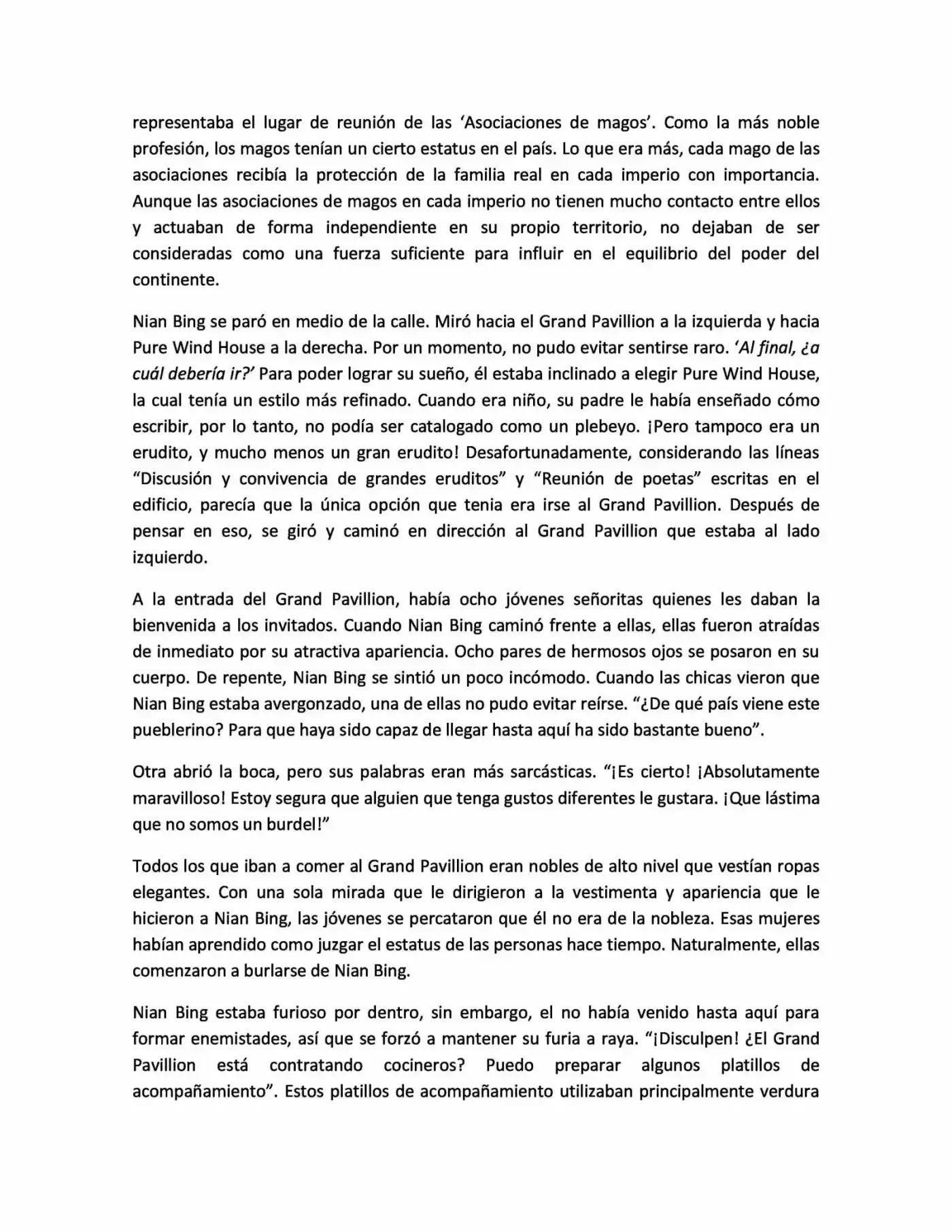 Magic Chef Of Ice And Fire (Novela) (Novela) - Capítulo 10 - Página 5 - LectorTMOo