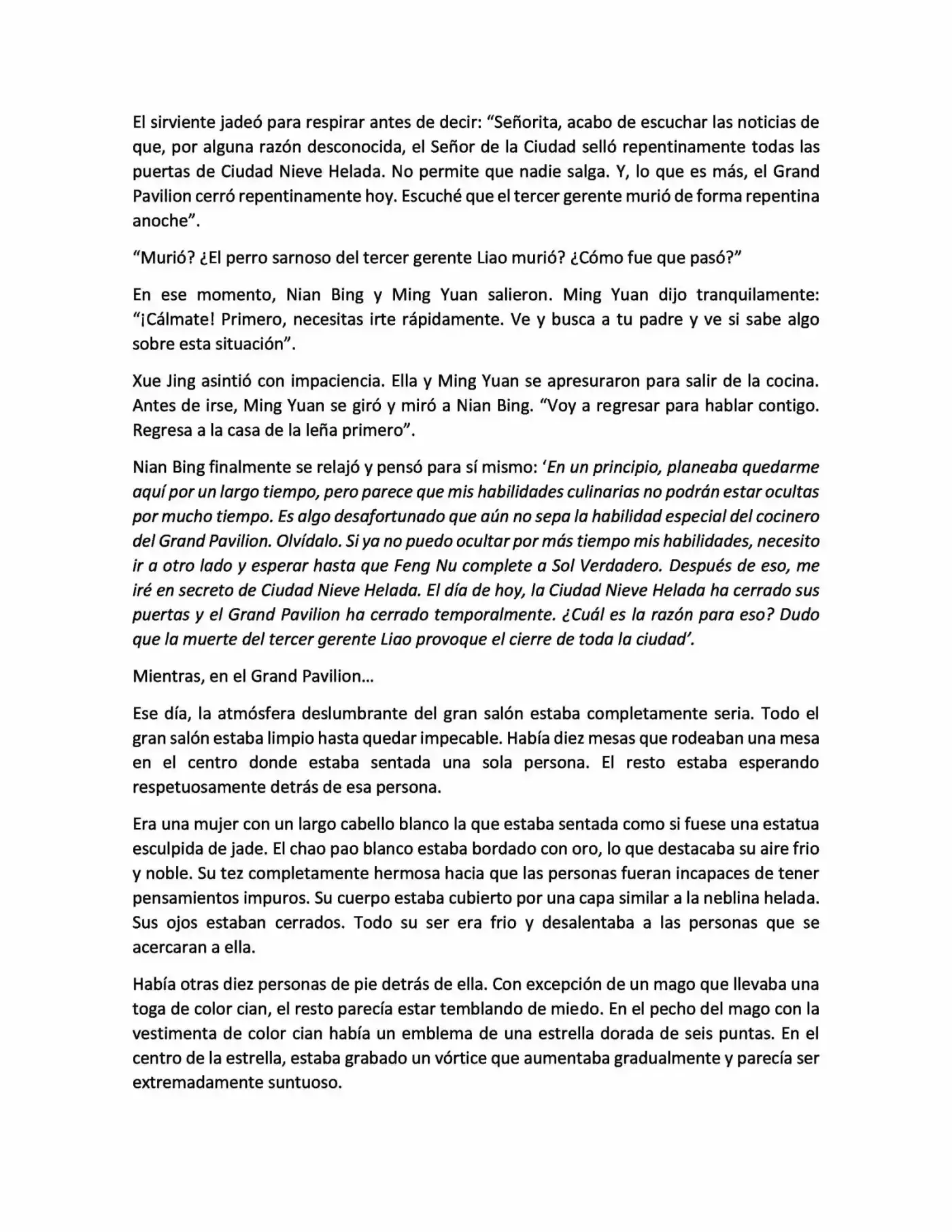 Magic Chef Of Ice And Fire (Novela) (Novela) - Capítulo 13 - Página 10 - LectorTMOo