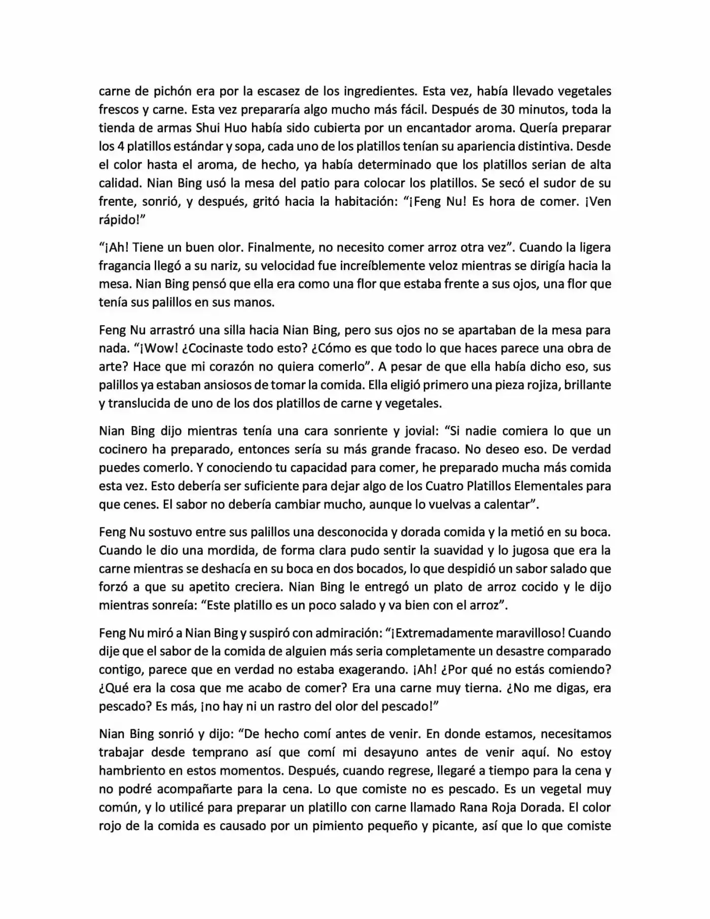 Magic Chef Of Ice And Fire (Novela) (Novela) - Capítulo 14 - Página 6 - LectorTMOo
