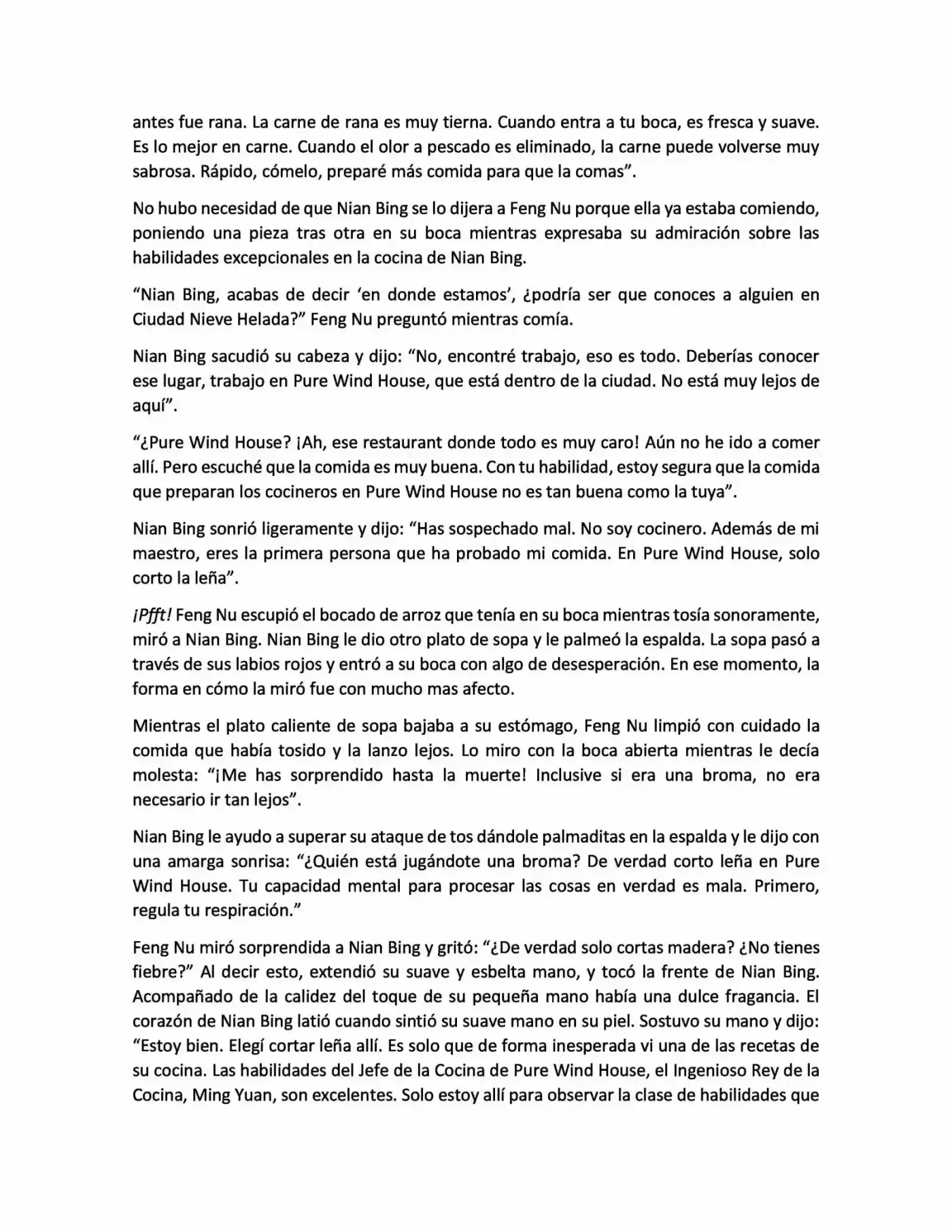 Magic Chef Of Ice And Fire (Novela) (Novela) - Capítulo 14 - Página 7 - LectorTMOo