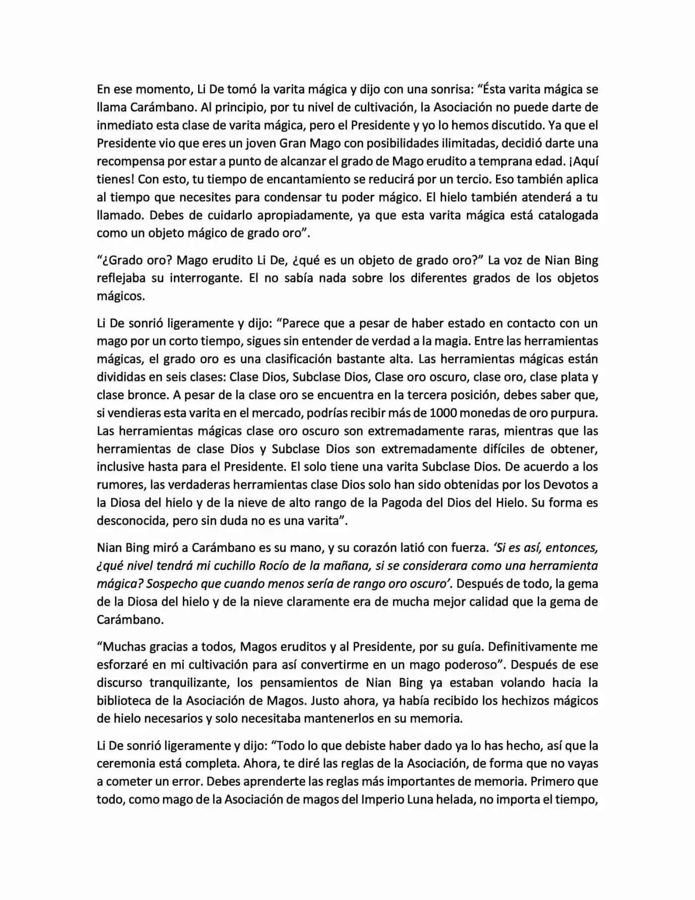 Magic Chef Of Ice And Fire (Novela) (Novela) - Capítulo 15 - Página 4 - LectorTMOo
