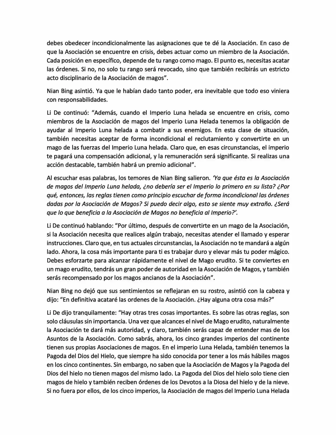Magic Chef Of Ice And Fire (Novela) (Novela) - Capítulo 15 - Página 5 - LectorTMOo