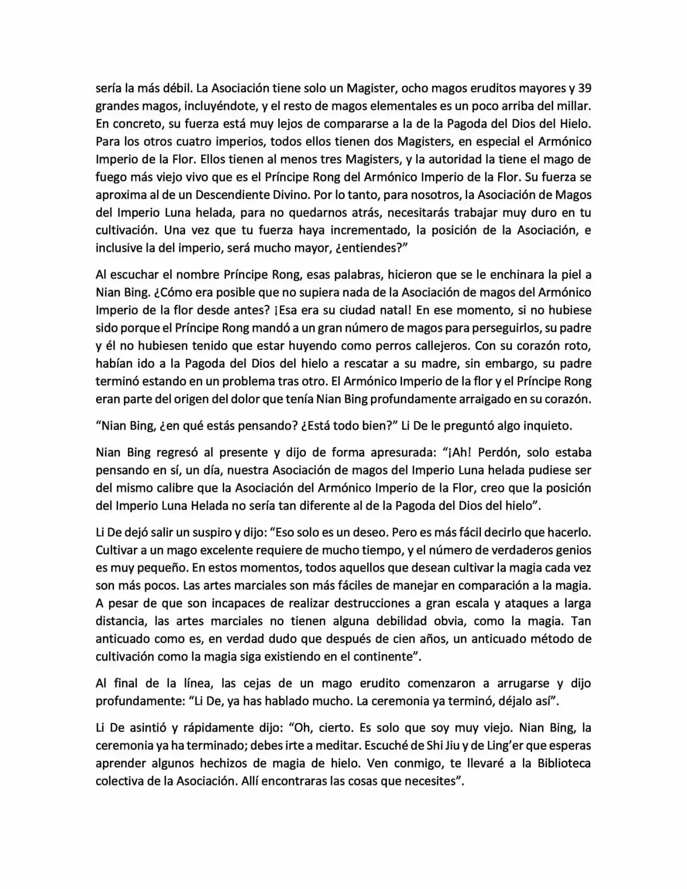 Magic Chef Of Ice And Fire (Novela) (Novela) - Capítulo 15 - Página 6 - LectorTMOo