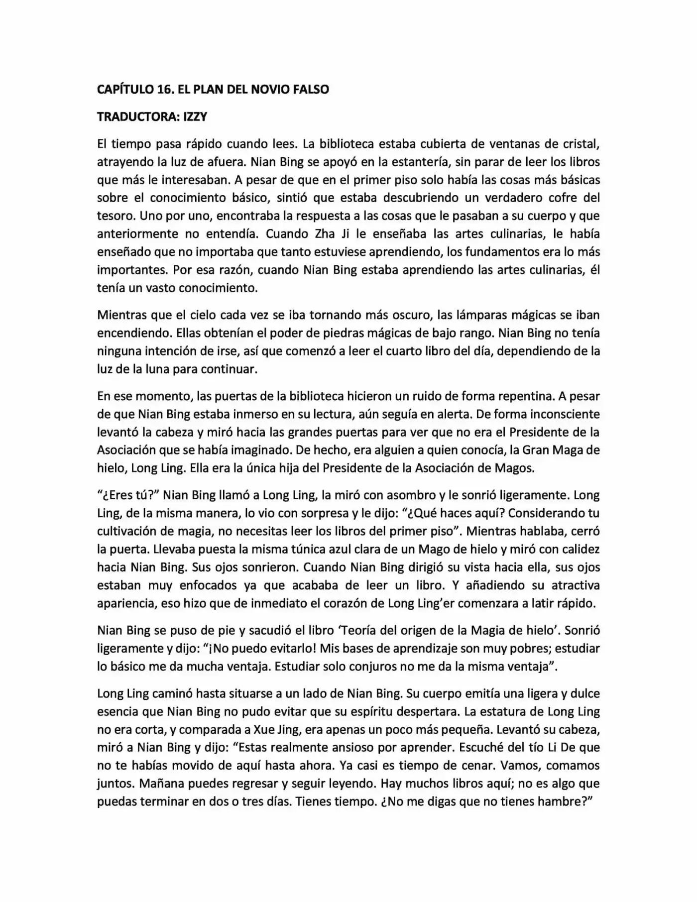 Magic Chef Of Ice And Fire (Novela) (Novela) - Capítulo 16 - Página 1 - LectorTMOo