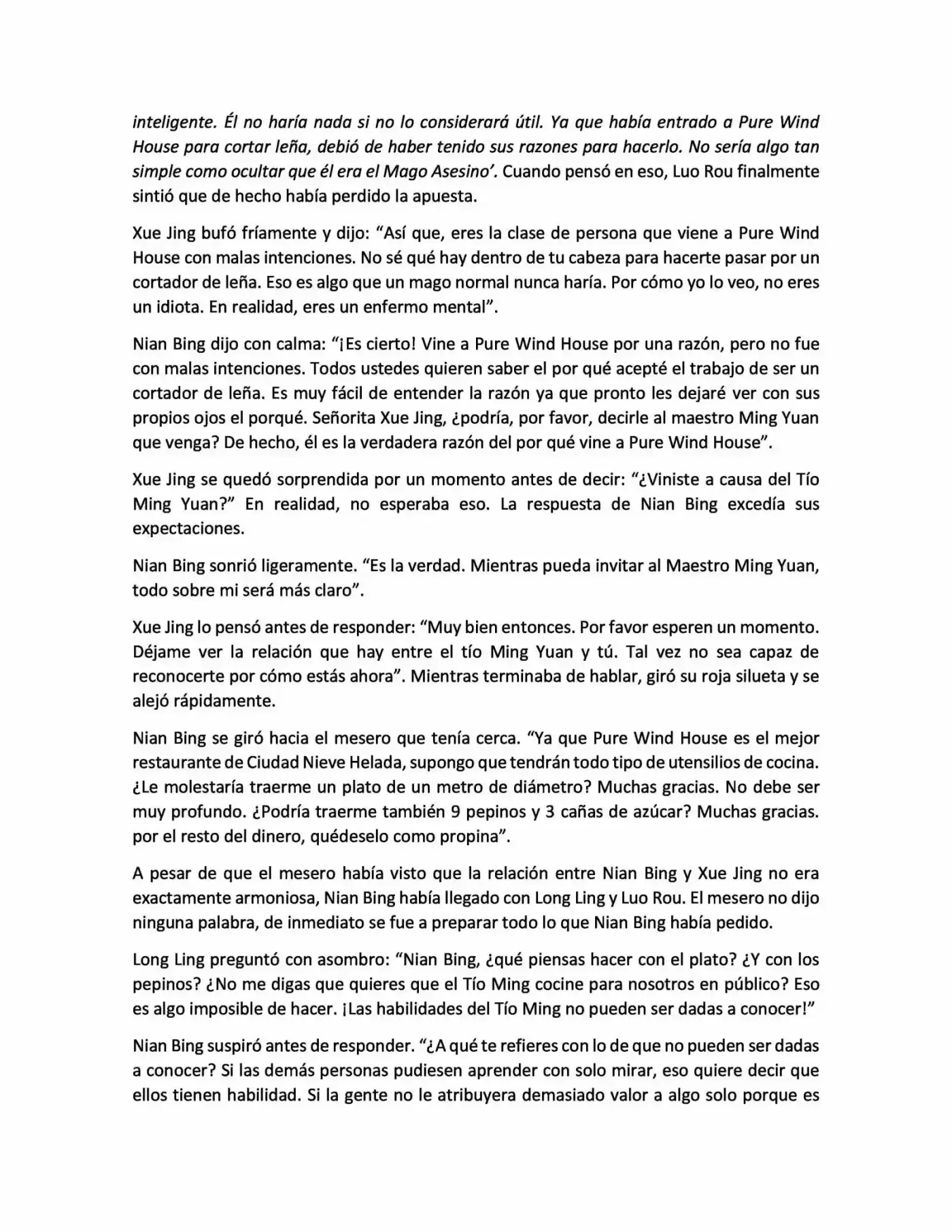 Magic Chef Of Ice And Fire (Novela) (Novela) - Capítulo 24 - Página 4 - LectorTMOo