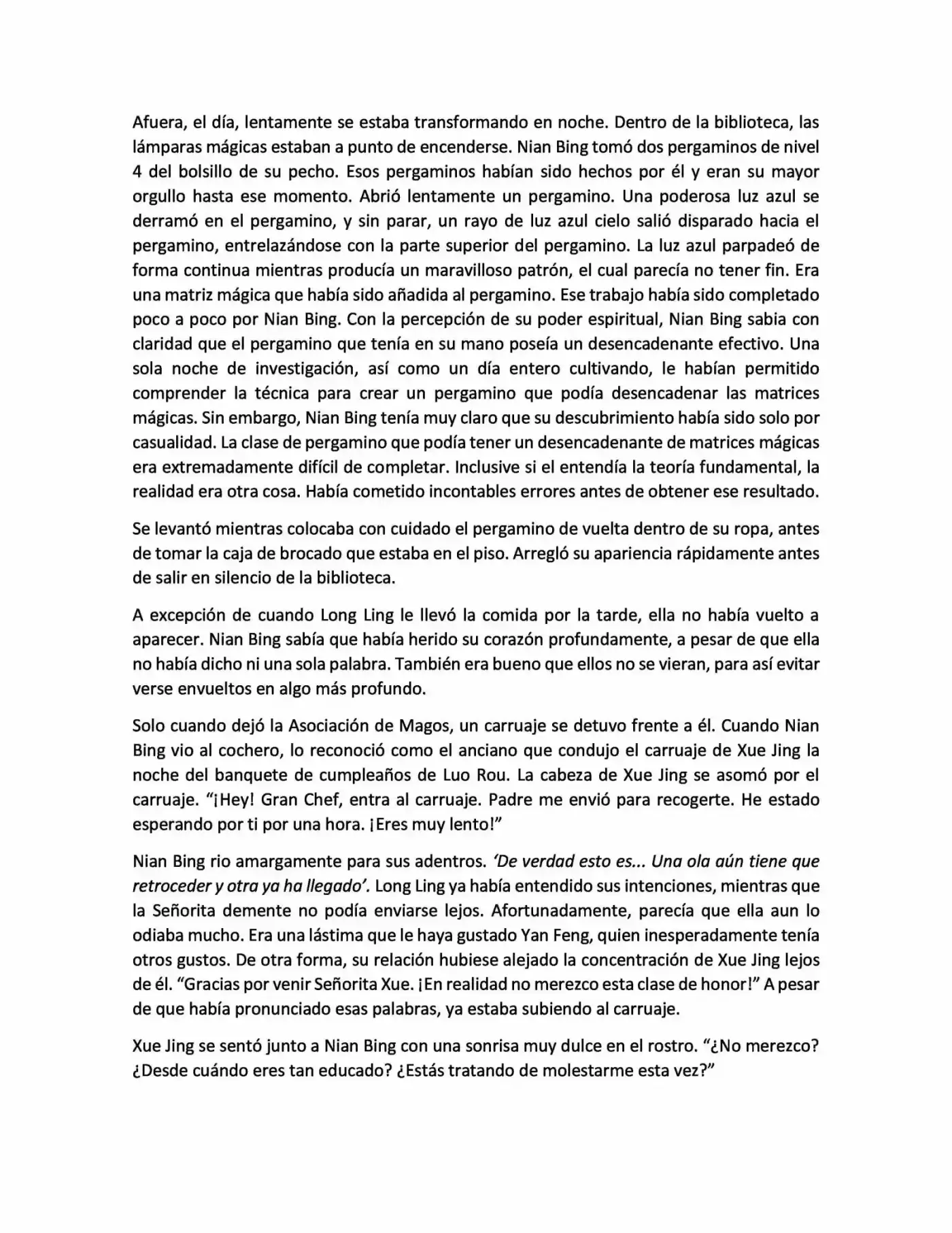 Magic Chef Of Ice And Fire (Novela) (Novela) - Capítulo 27 - Página 7 - LectorTMOo