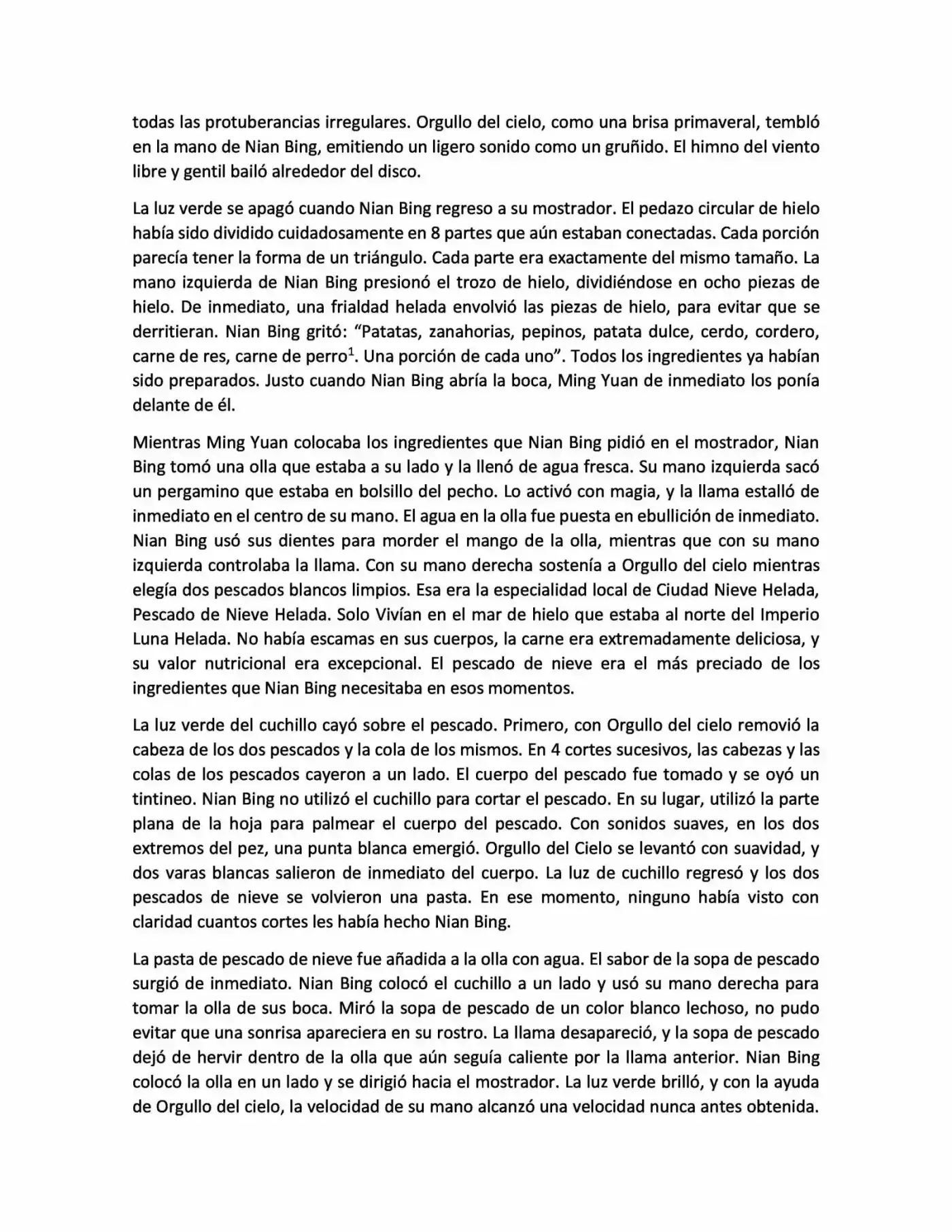 Magic Chef Of Ice And Fire (Novela) (Novela) - Capítulo 29 - Página 4 - LectorTMOo
