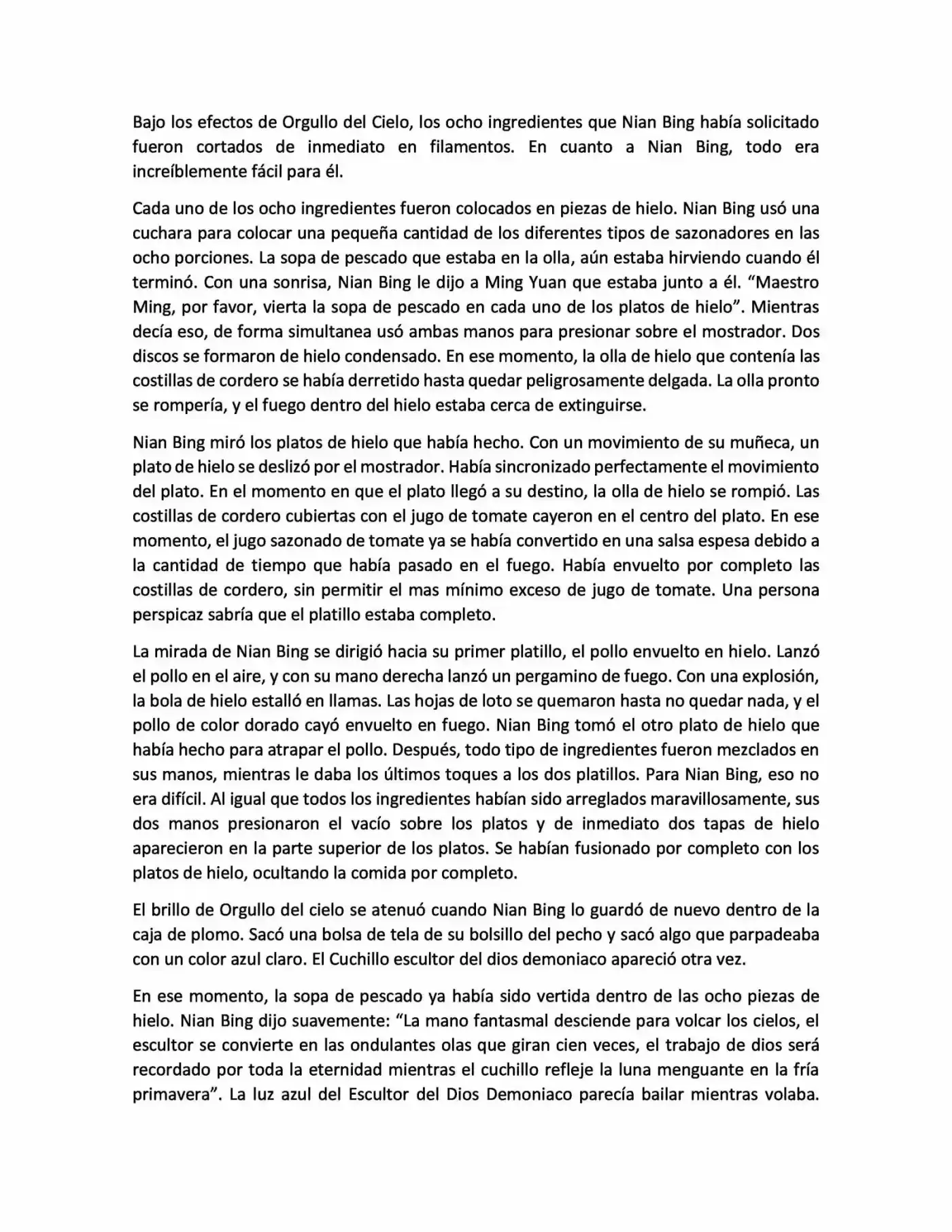 Magic Chef Of Ice And Fire (Novela) (Novela) - Capítulo 29 - Página 5 - LectorTMOo