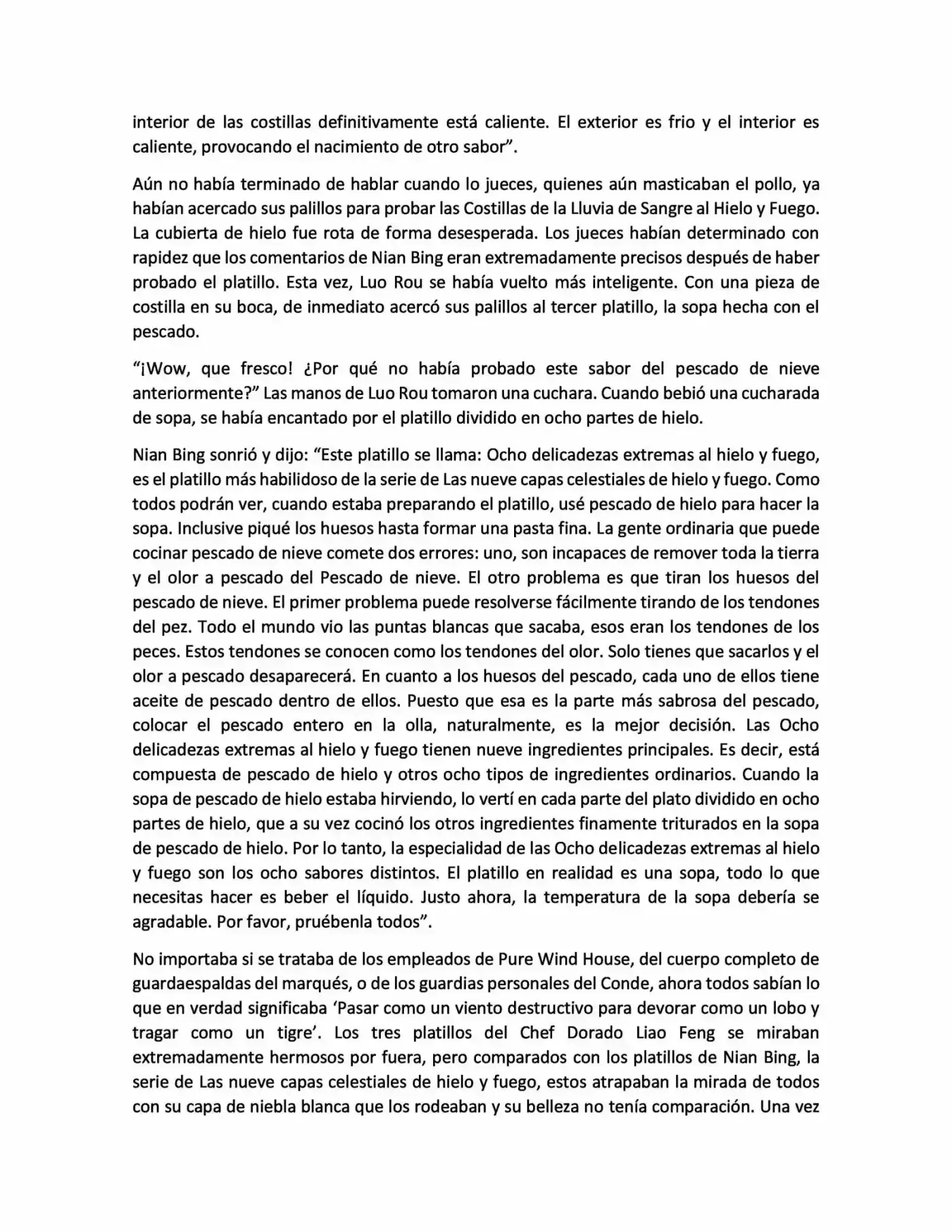 Magic Chef Of Ice And Fire (Novela) (Novela) - Capítulo 29 - Página 8 - LectorTMOo