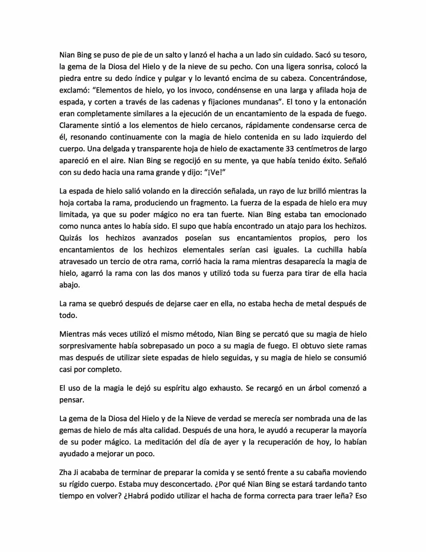 Magic Chef Of Ice And Fire (Novela) (Novela) - Capítulo 3 - Página 8 - LectorTMOo