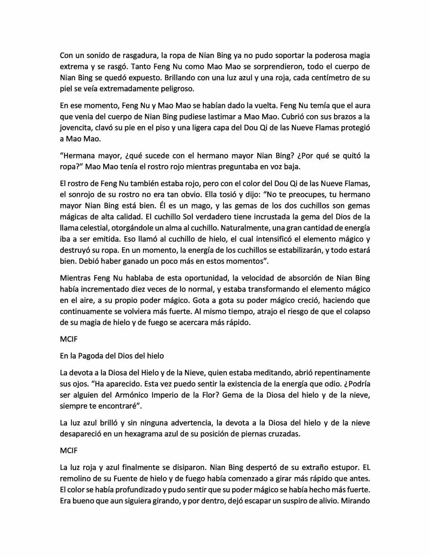 Magic Chef Of Ice And Fire (Novela) (Novela) - Capítulo 34 - Página 5 - LectorTMOo