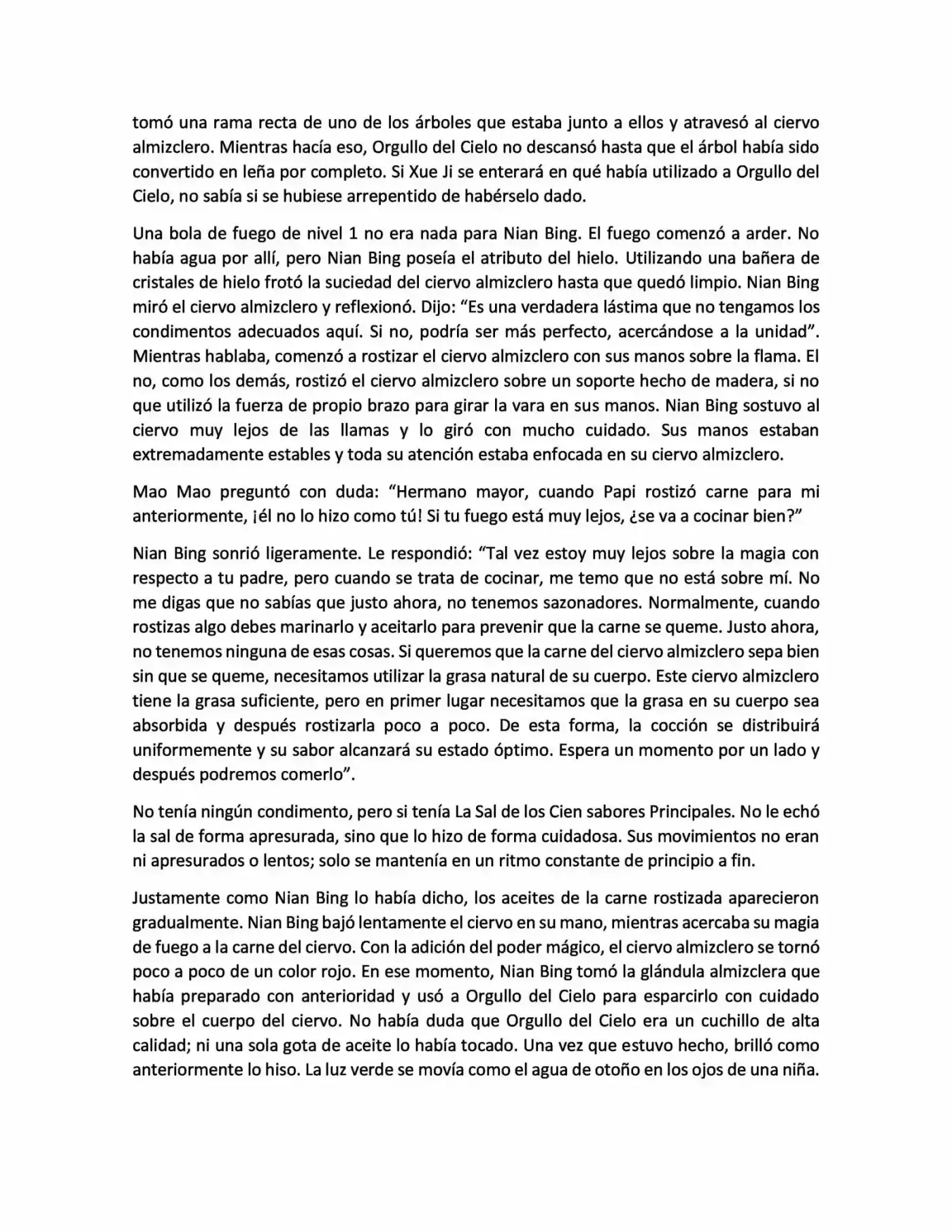 Magic Chef Of Ice And Fire (Novela) (Novela) - Capítulo 35 - Página 8 - LectorTMOo
