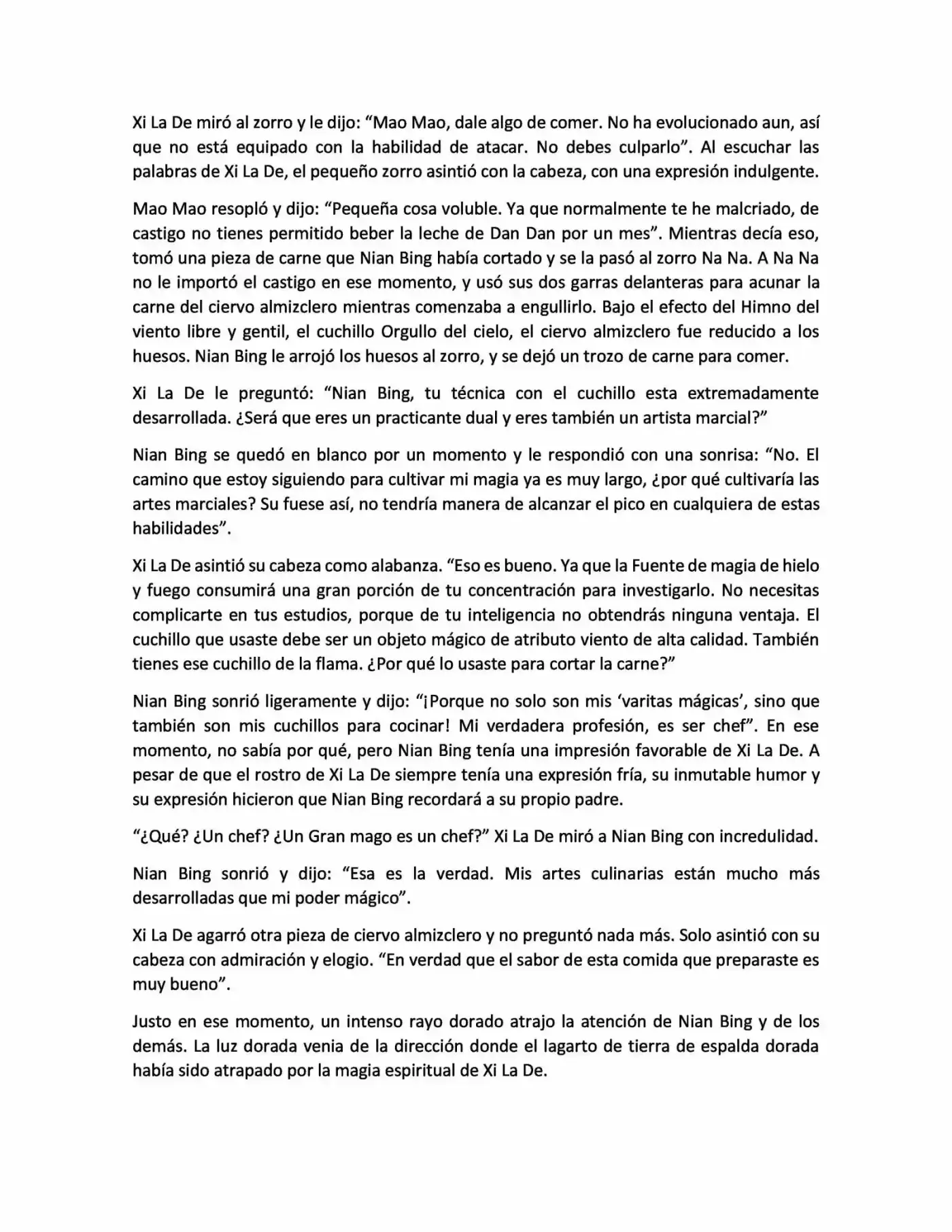 Magic Chef Of Ice And Fire (Novela) (Novela) - Capítulo 37 - Página 4 - LectorTMOo