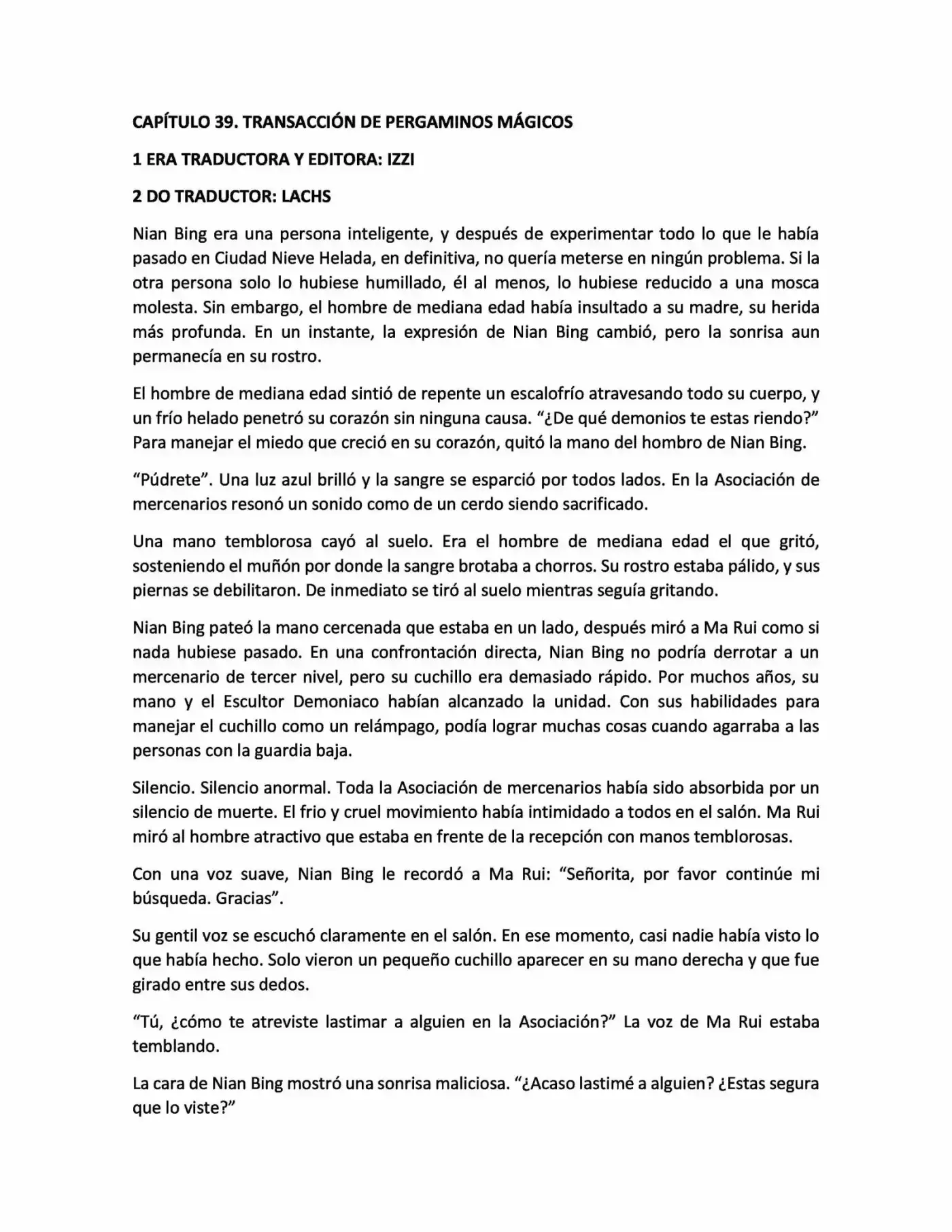 Magic Chef Of Ice And Fire (Novela) (Novela) - Capítulo 39 - Página 1 - LectorTMOo