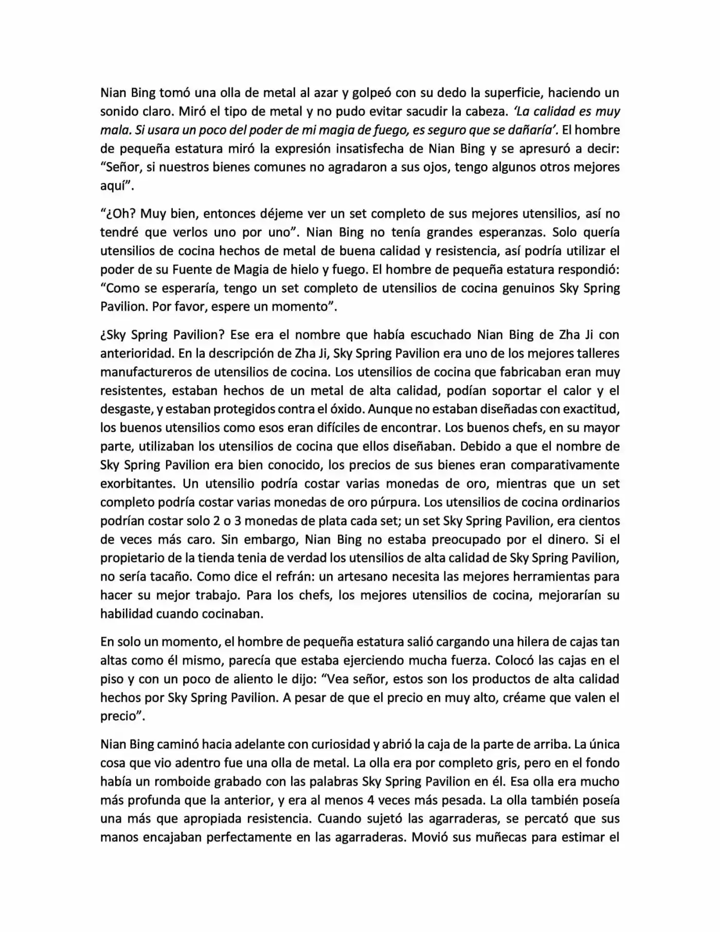 Magic Chef Of Ice And Fire (Novela) (Novela) - Capítulo 44 - Página 10 - LectorTMOo