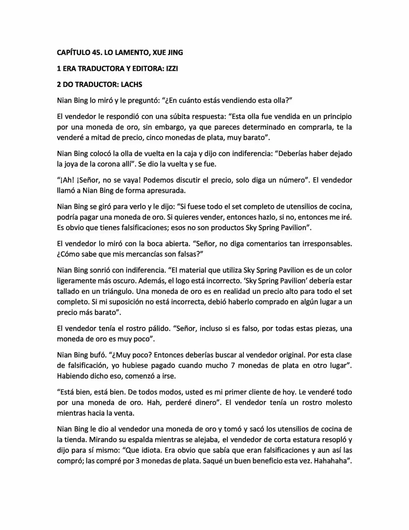 Magic Chef Of Ice And Fire (Novela) (Novela) - Capítulo 45 - Página 1 - LectorTMOo