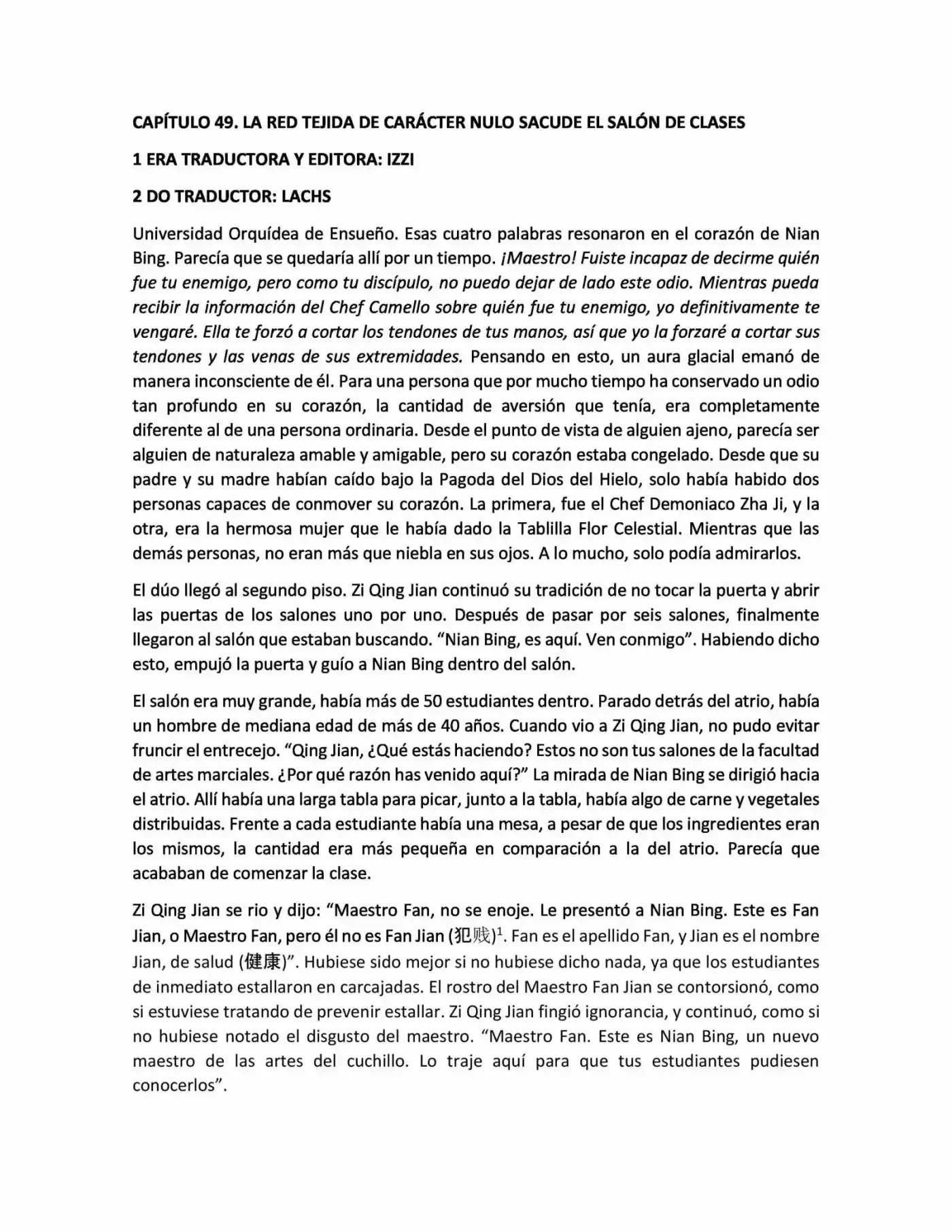 Magic Chef Of Ice And Fire (Novela) (Novela) - Capítulo 49 - Página 1 - LectorTMOo