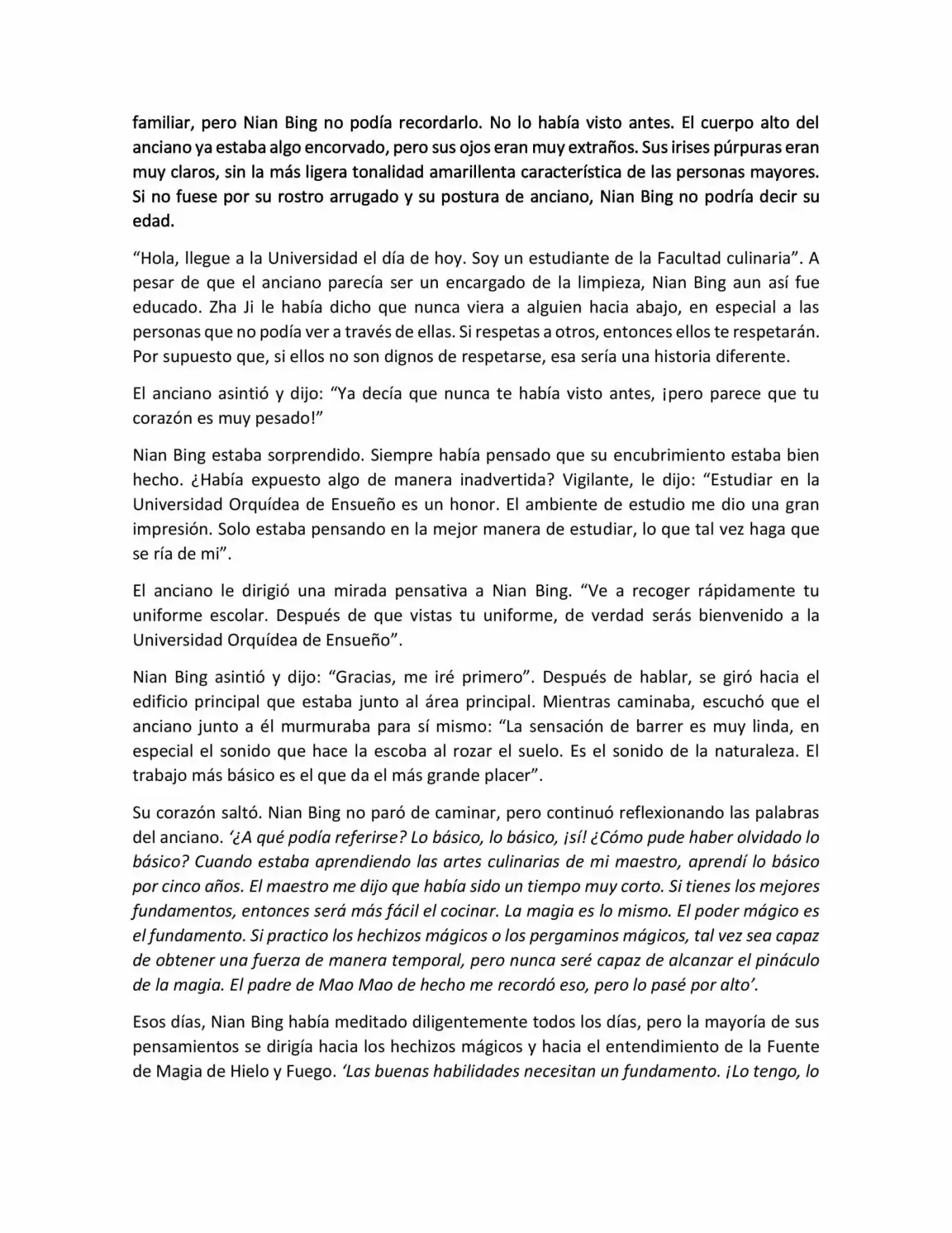Magic Chef Of Ice And Fire (Novela) (Novela) - Capítulo 49 - Página 8 - LectorTMOo