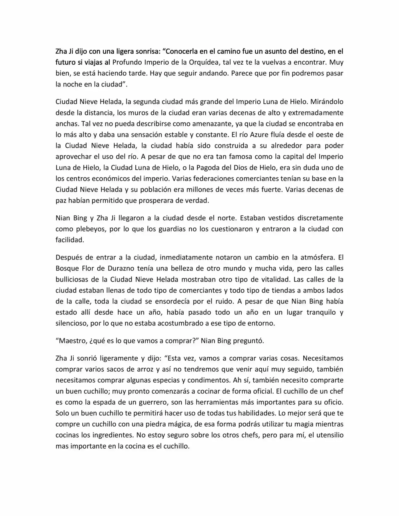 Magic Chef Of Ice And Fire (Novela) (Novela) - Capítulo 5 - Página 5 - LectorTMOo