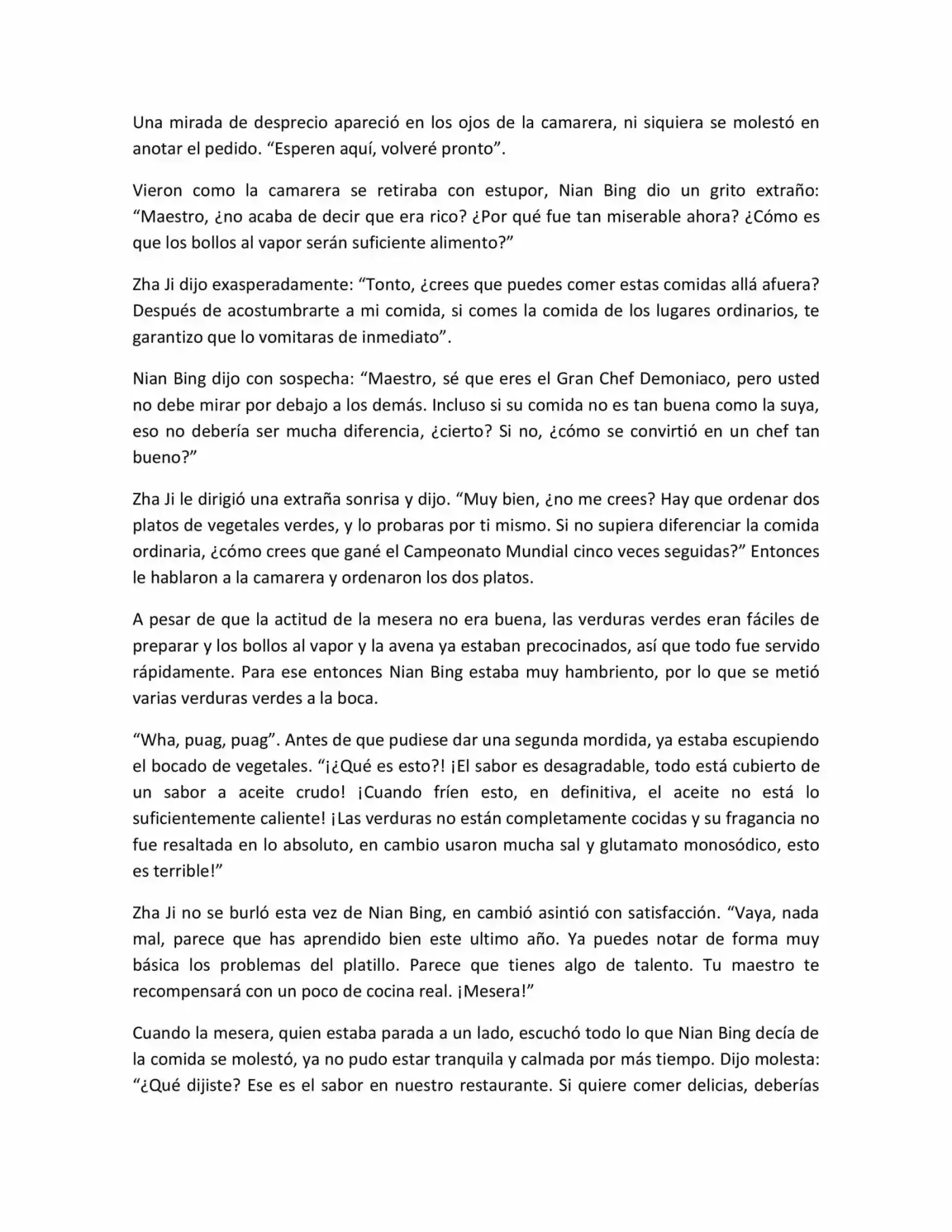 Magic Chef Of Ice And Fire (Novela) (Novela) - Capítulo 5 - Página 8 - LectorTMOo