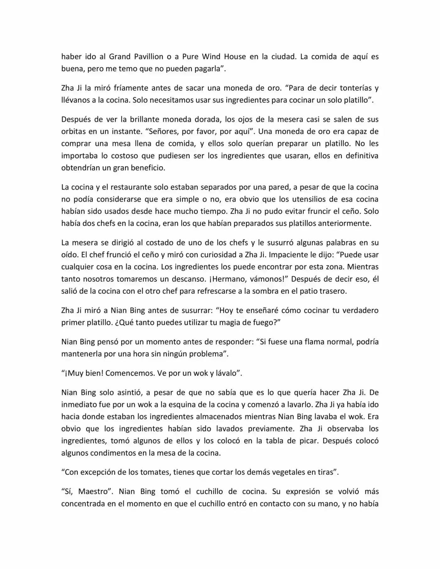Magic Chef Of Ice And Fire (Novela) (Novela) - Capítulo 5 - Página 9 - LectorTMOo