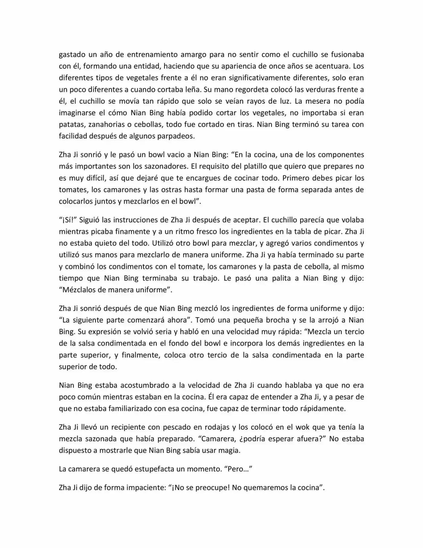 Magic Chef Of Ice And Fire (Novela) (Novela) - Capítulo 5 - Página 10 - LectorTMOo