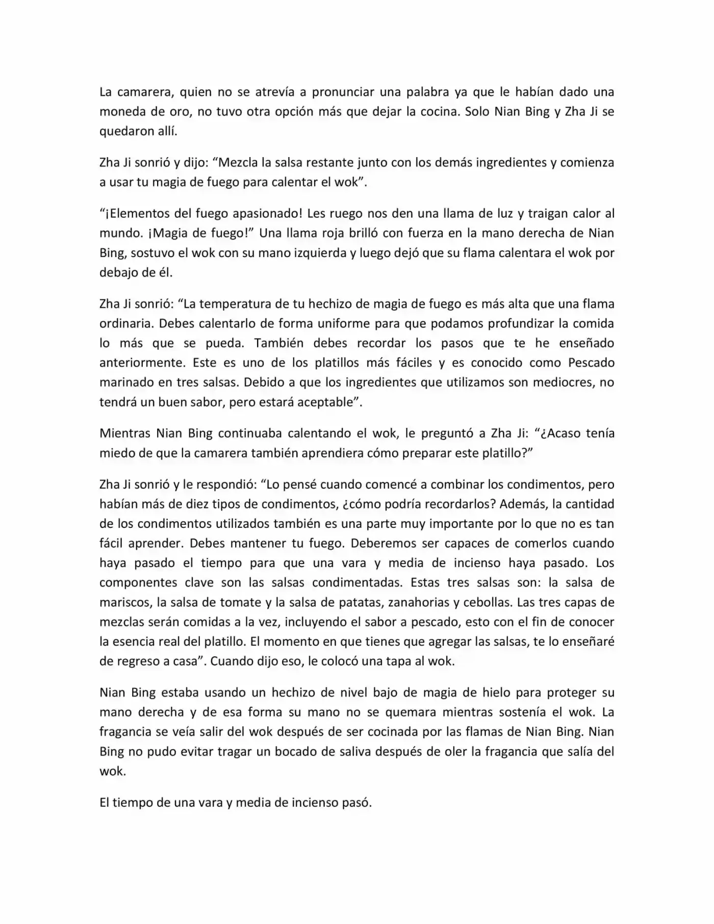 Magic Chef Of Ice And Fire (Novela) (Novela) - Capítulo 5 - Página 11 - LectorTMOo