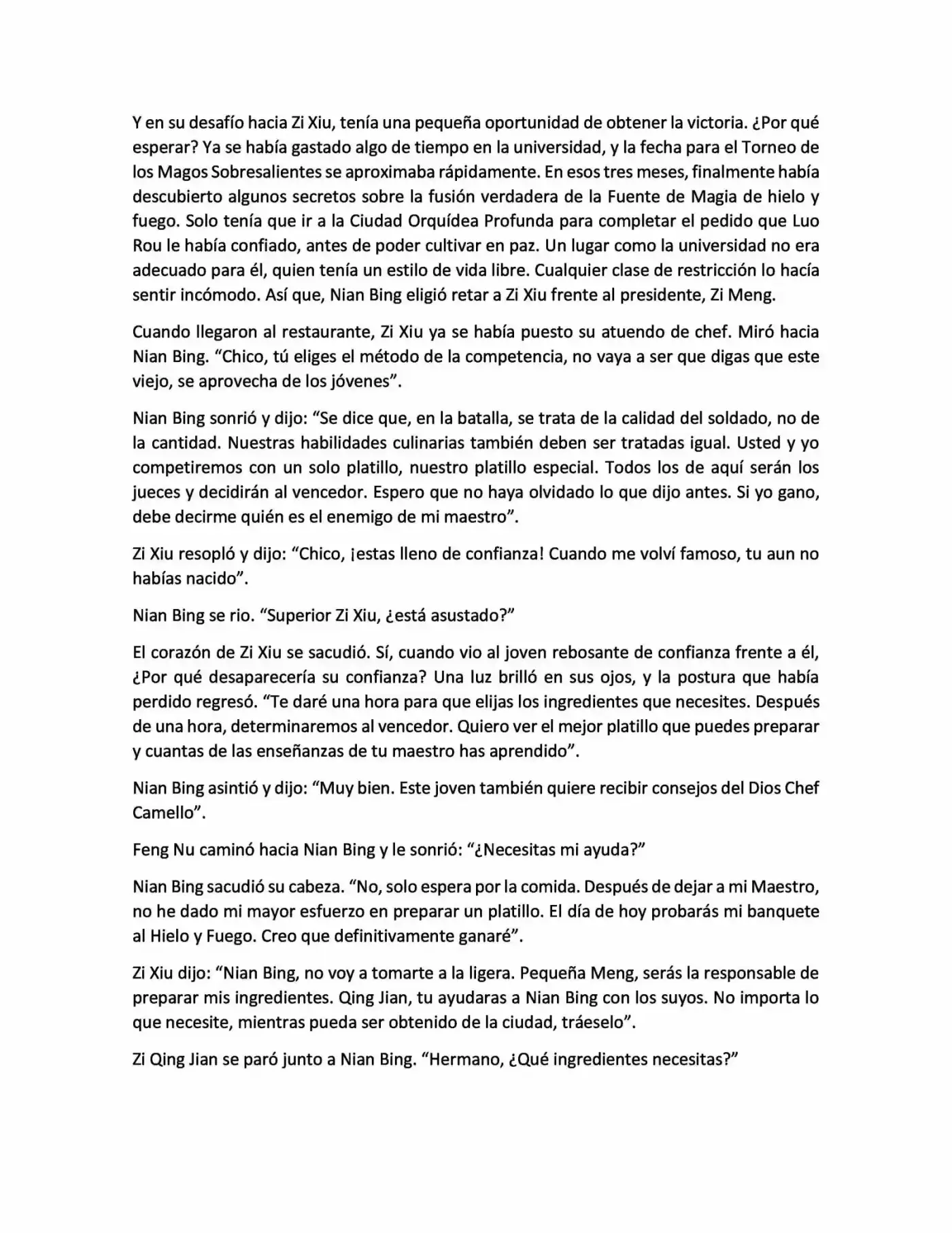 Magic Chef Of Ice And Fire (Novela) (Novela) - Capítulo 52 - Página 4 - LectorTMOo