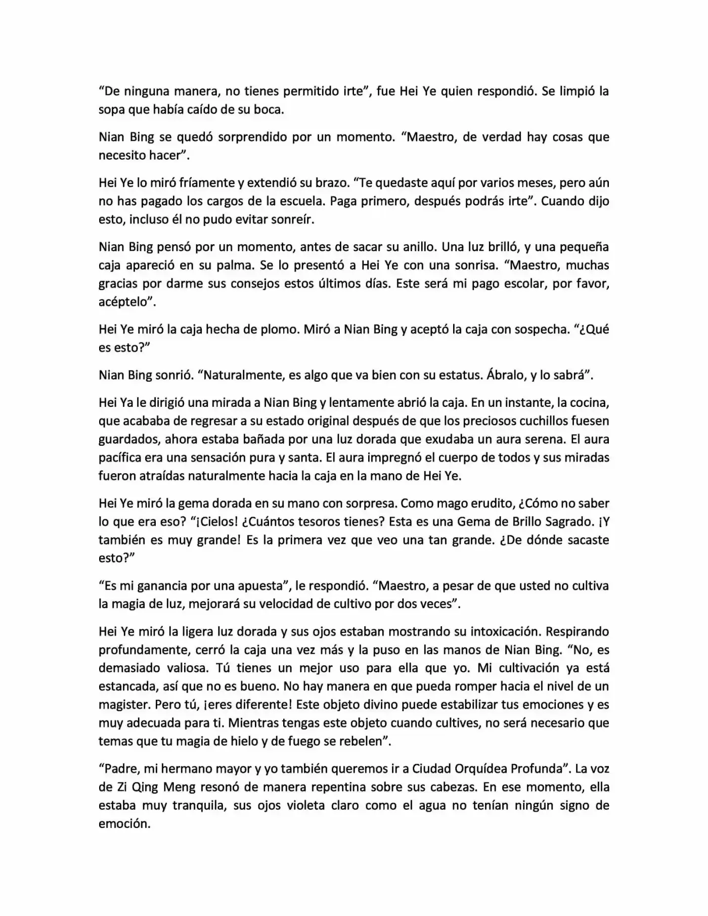 Magic Chef Of Ice And Fire (Novela) (Novela) - Capítulo 54 - Página 9 - LectorTMOo