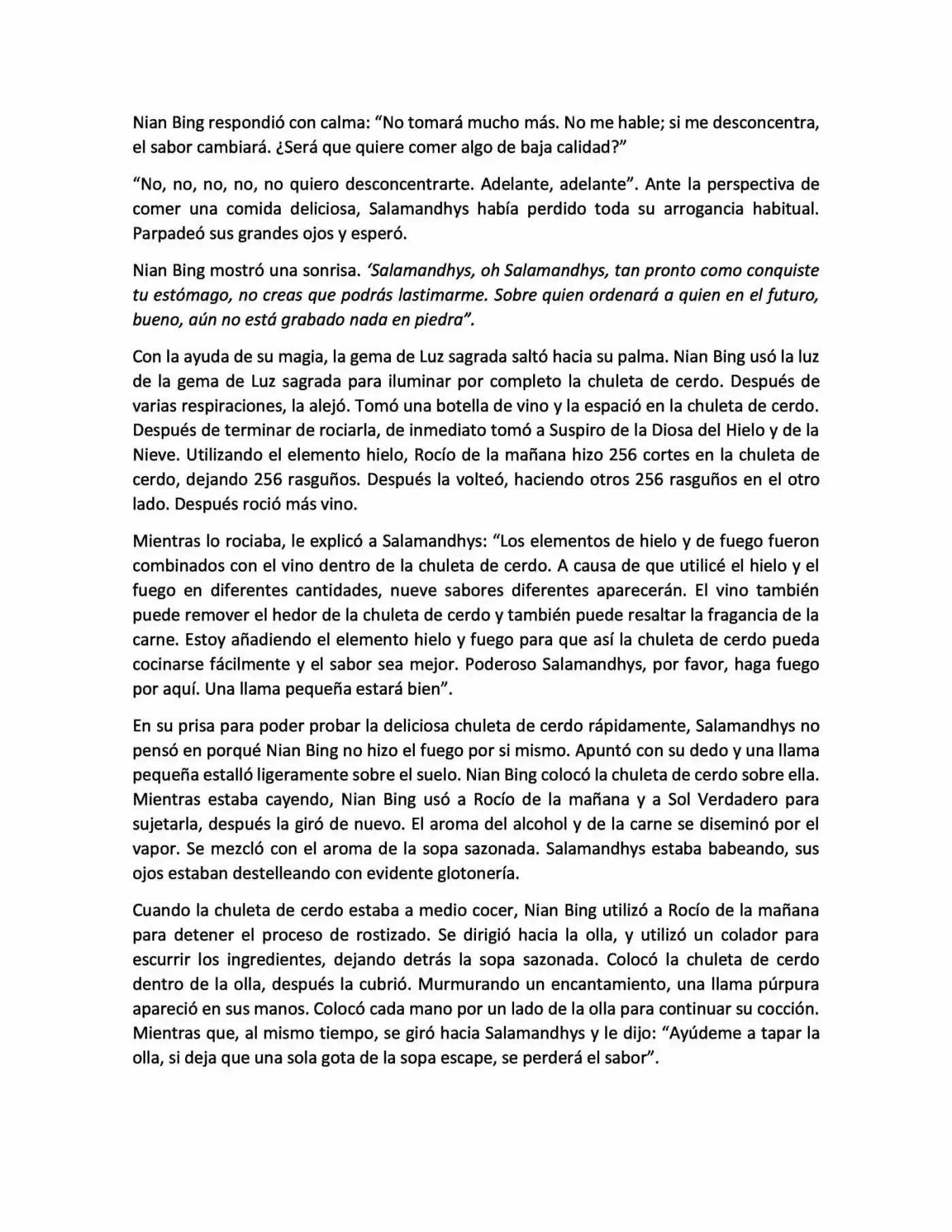 Magic Chef Of Ice And Fire (Novela) (Novela) - Capítulo 65 - Página 5 - LectorTMOo