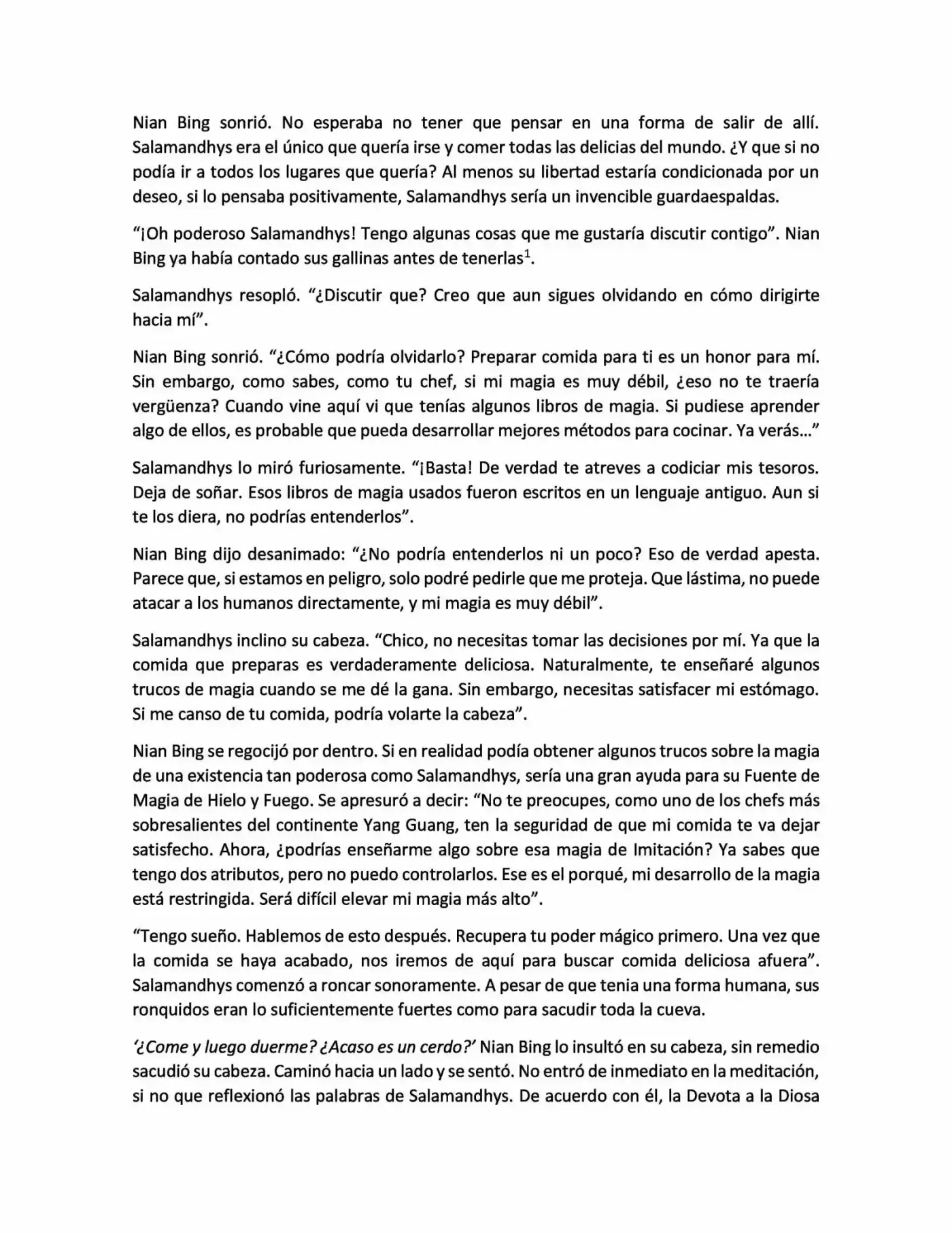 Magic Chef Of Ice And Fire (Novela) (Novela) - Capítulo 66 - Página 7 - LectorTMOo