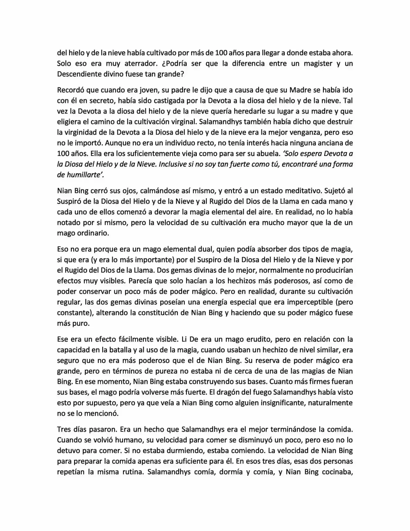 Magic Chef Of Ice And Fire (Novela) (Novela) - Capítulo 66 - Página 8 - LectorTMOo