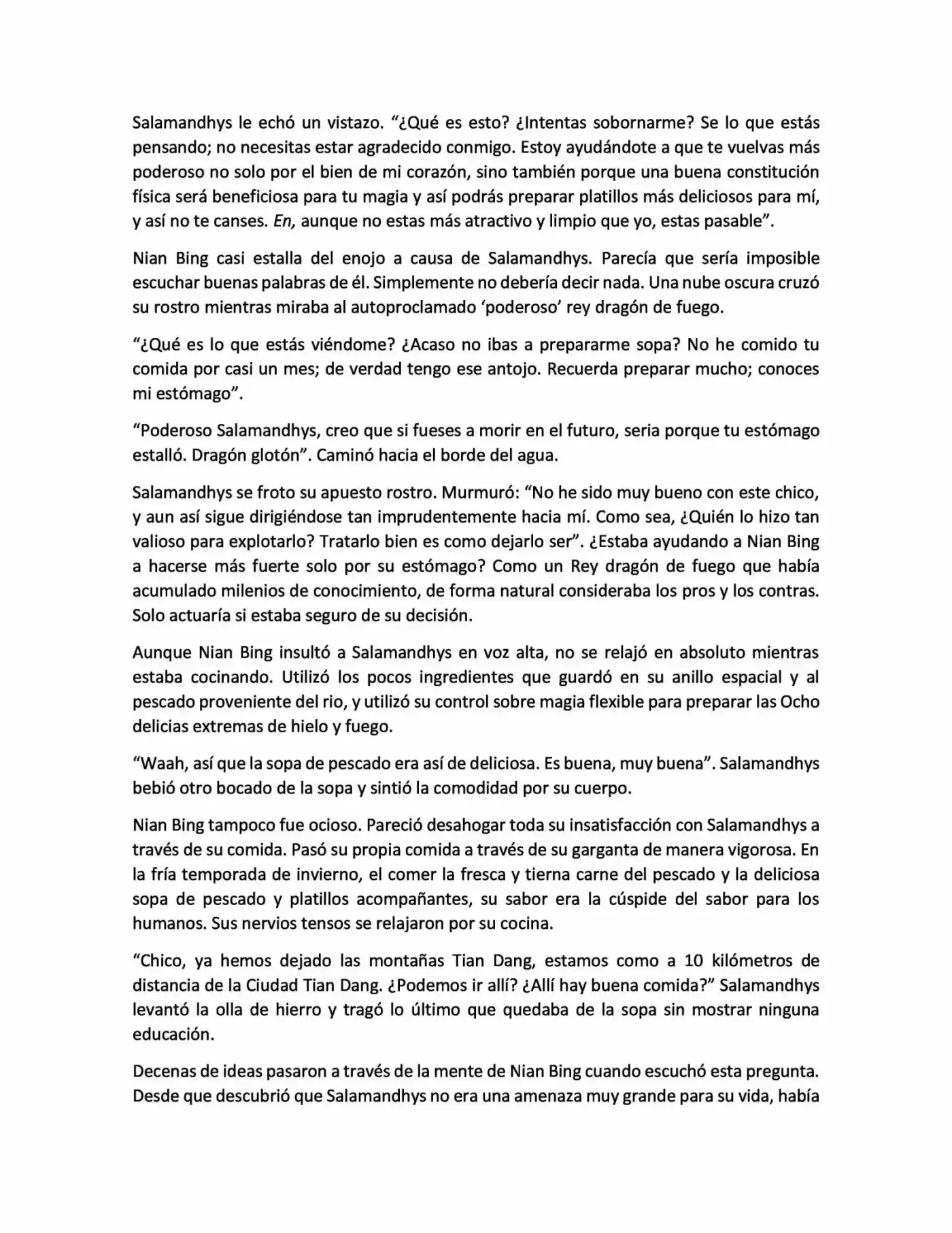 Magic Chef Of Ice And Fire (Novela) (Novela) - Capítulo 69 - Página 8 - LectorTMOo