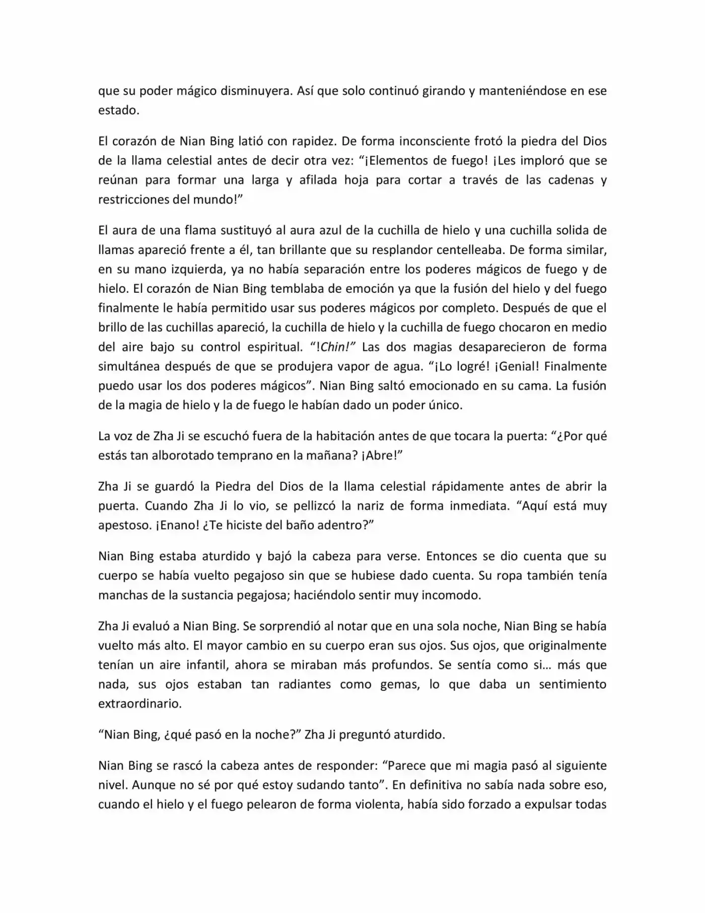 Magic Chef Of Ice And Fire (Novela) (Novela) - Capítulo 7 - Página 8 - LectorTMOo