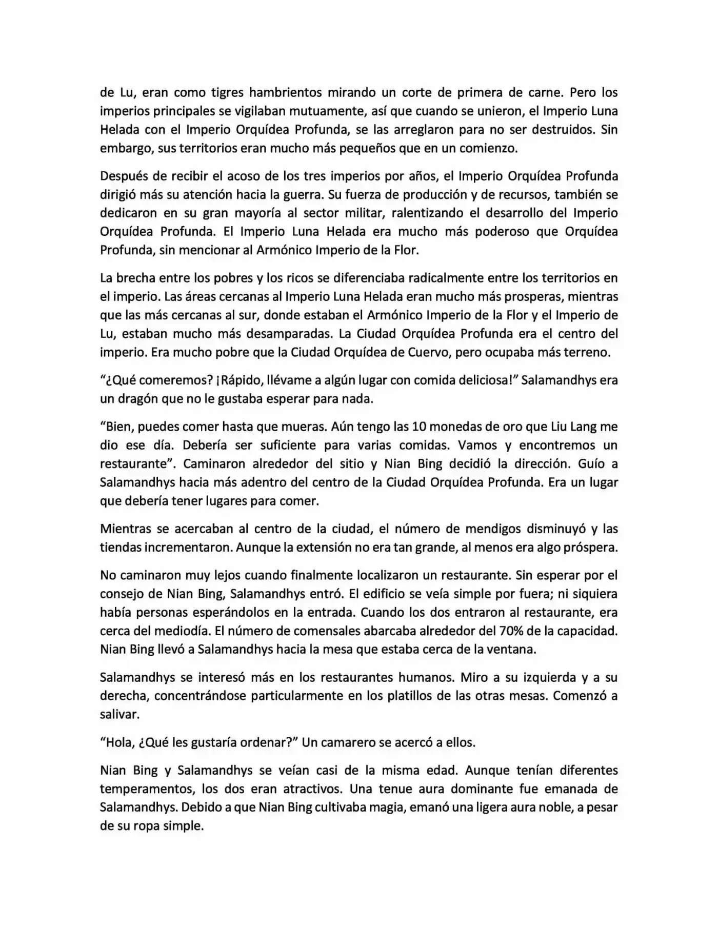 Magic Chef Of Ice And Fire (Novela) (Novela) - Capítulo 71 - Página 6 - LectorTMOo