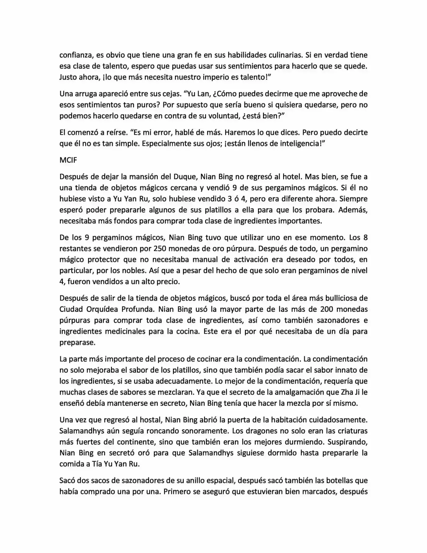 Magic Chef Of Ice And Fire (Novela) (Novela) - Capítulo 72 - Página 8 - LectorTMOo