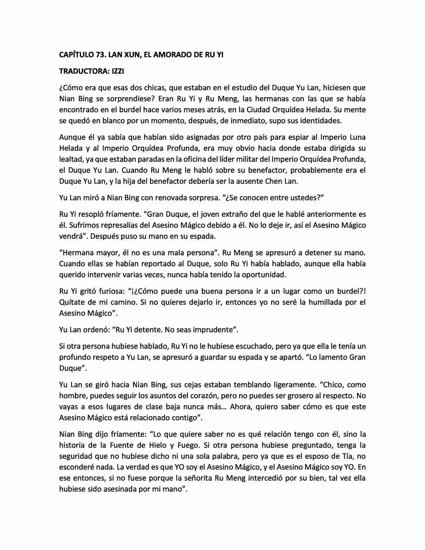 Magic Chef Of Ice And Fire (Novela) (Novela) - Capítulo 73 - Página 1 - LectorTMOo