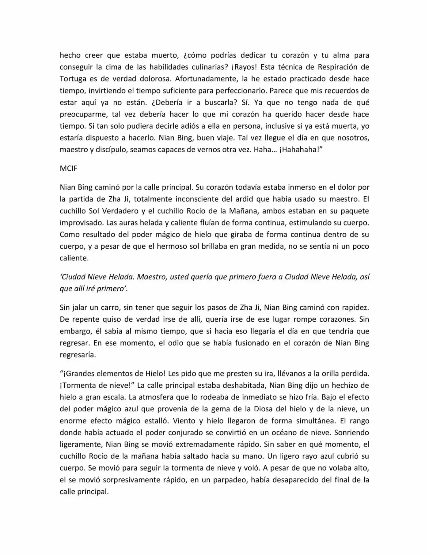 Magic Chef Of Ice And Fire (Novela) (Novela) - Capítulo 8 - Página 8 - LectorTMOo