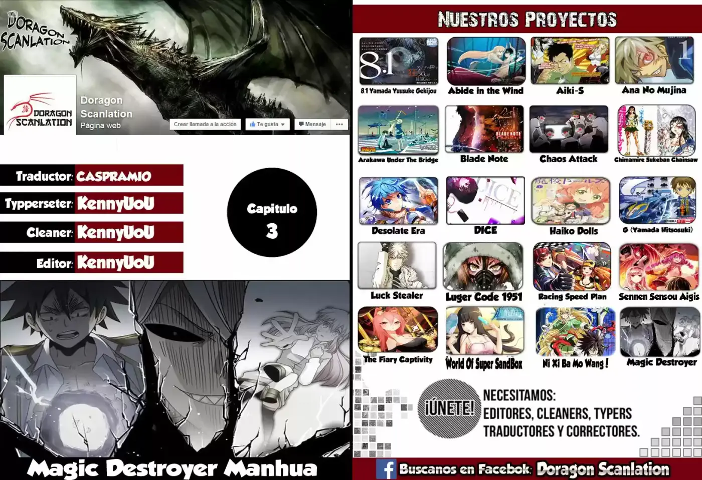 Magic Destroyer - Capítulo 3 - Página 1 - LectorTMOo