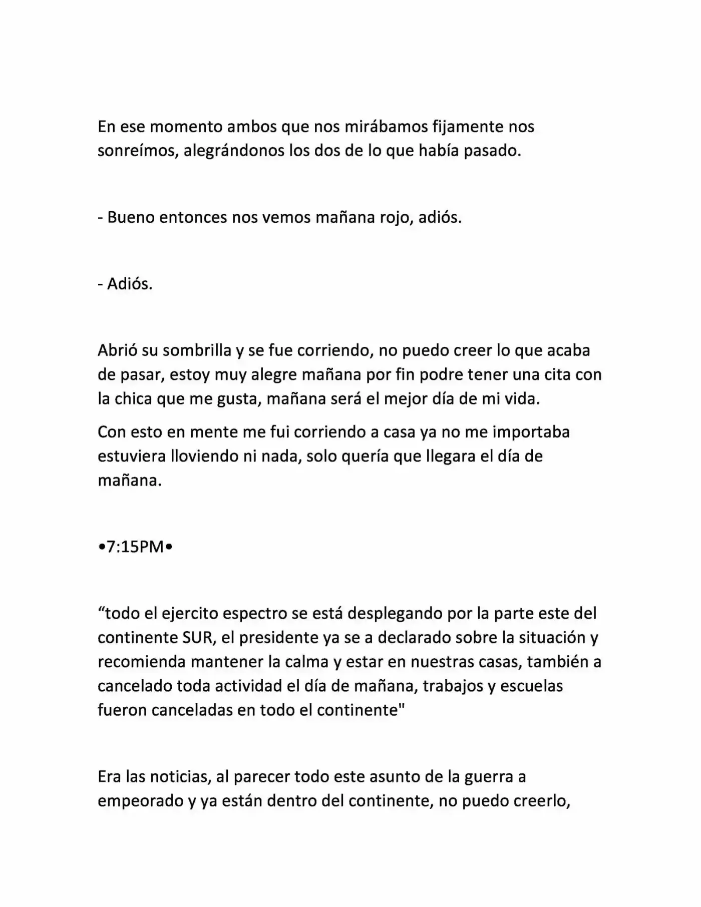 Magical World War (guerra Mundial Mágica) (Novela) - Capítulo 1 - Página 11 - LectorTMOo